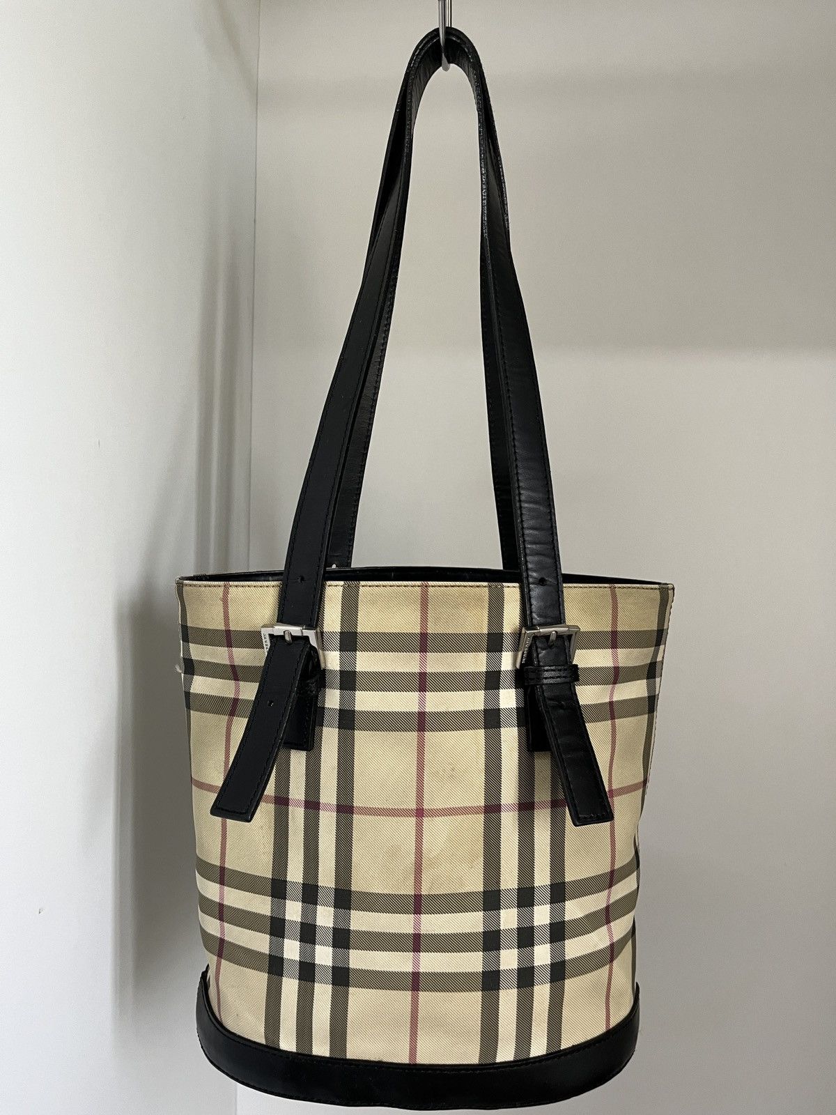 Burberry Vintage Burberry Bucket Nova Check Size ONE SIZE - 2 Thumbnail