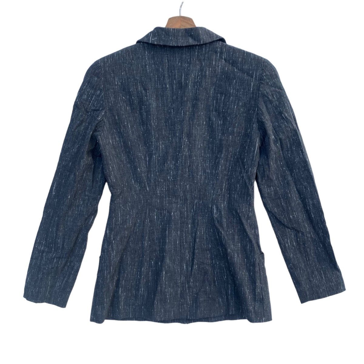 Christian Dior Monsieur × Dior Vintage Christian Dior Mademoiselle Hickory Slim Blazer/Coat Size S / US 4 / IT 40 - 4 Thumbnail