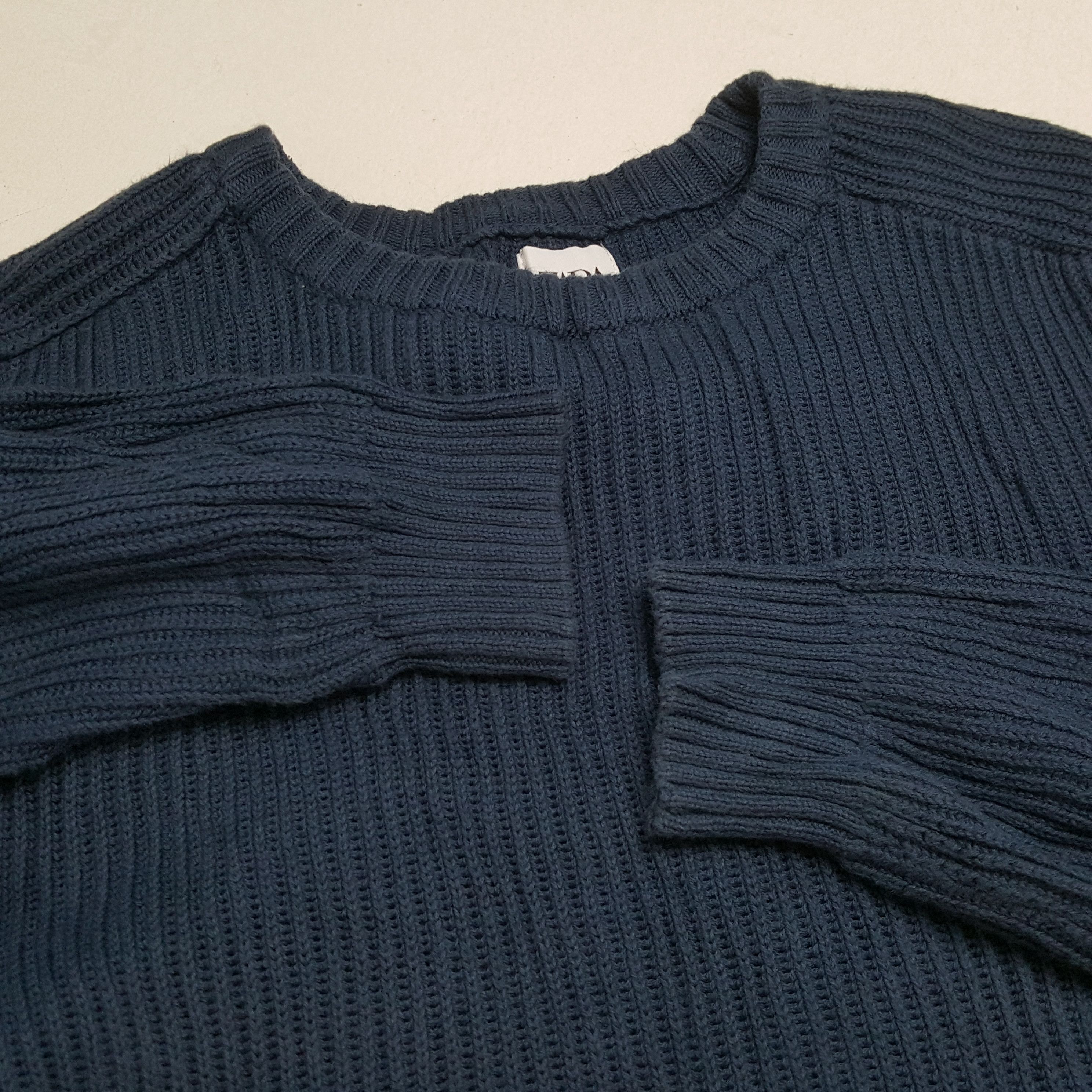 Vintage × Zara ZARA x SKULLS Custom Art Sweater Knitwear Size US S / EU 44-46 / 1 - 10 Thumbnail
