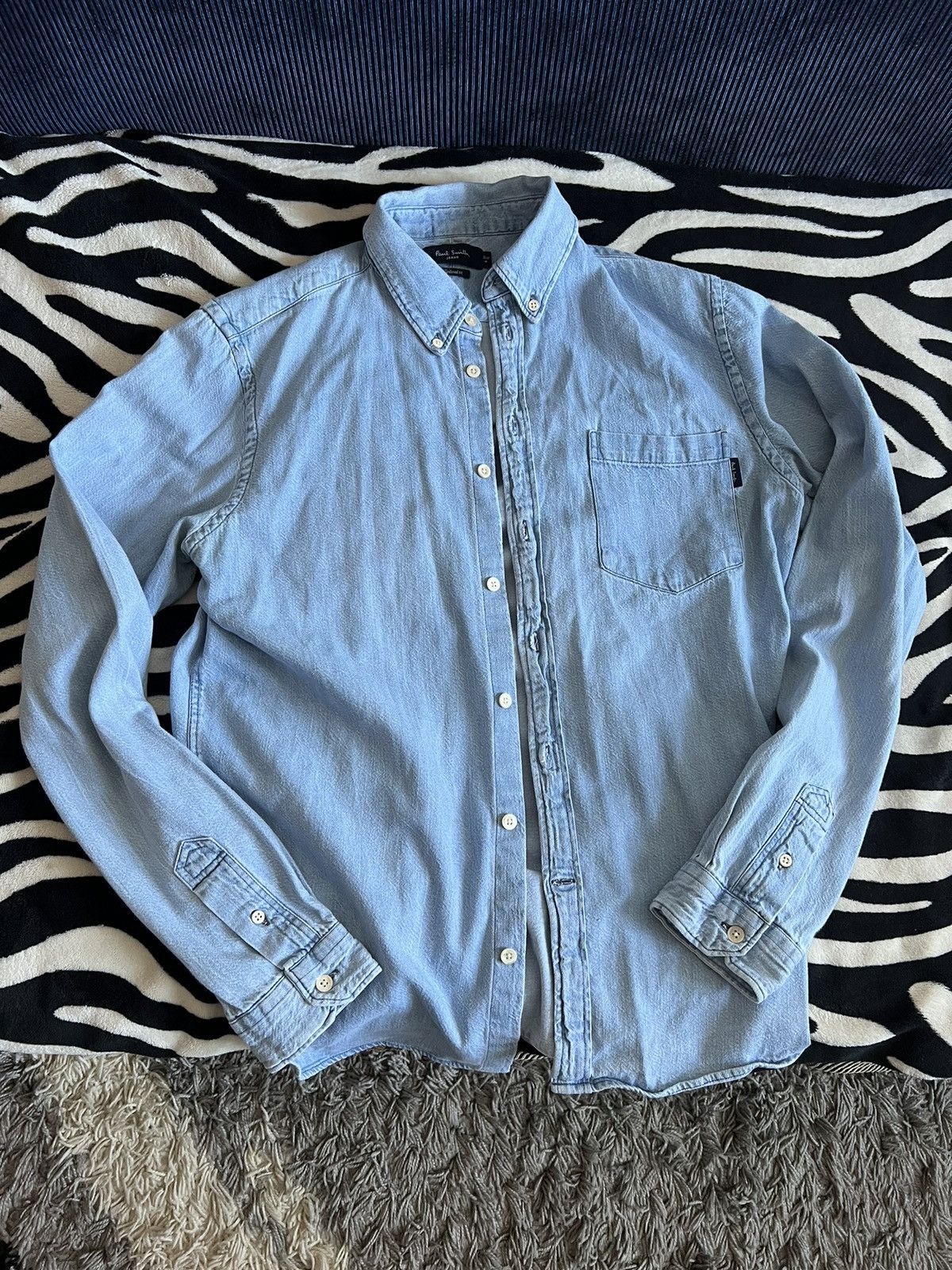 Paul Smith Paul Smith jeans shirt denim mens Size US M / EU 48-50 / 2 - 17 Thumbnail