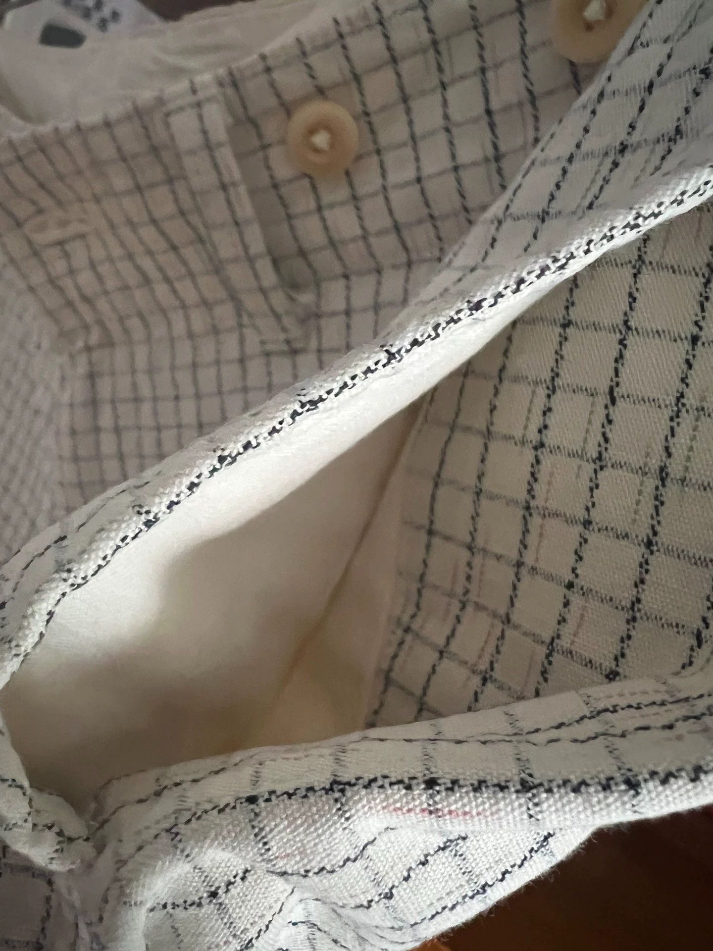 45rpm 45r Japan Suspenders Plaid 9/10 Pants White Size4 LikeNew Size US 34 / EU 50 - 6 Thumbnail