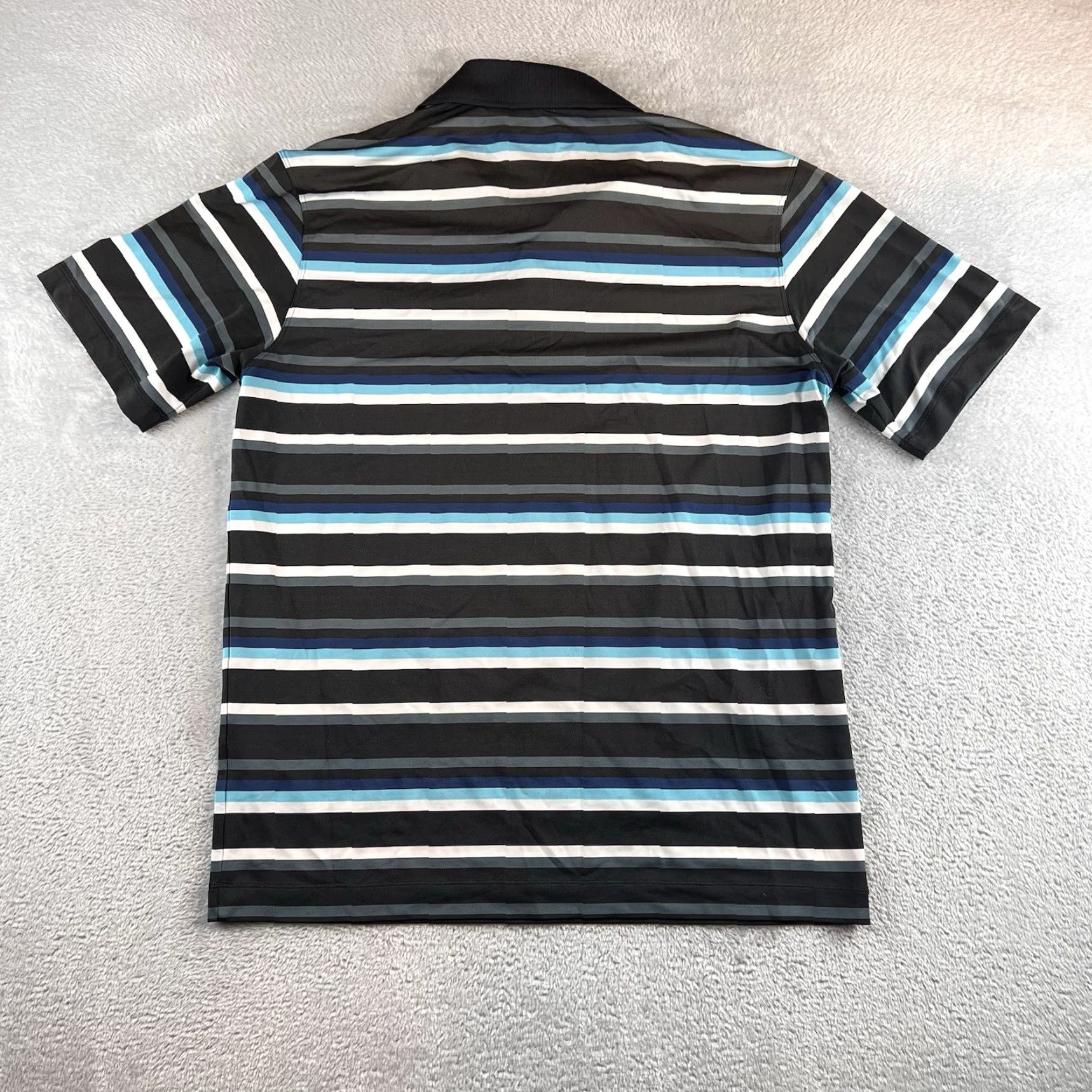 Nike Nike Golf Polo Shirt Mens M Tour Performance Striped Preppy 542172-014 Tour Performance Polo Golf Mens M Multicolor Size US M / EU 48-50 / 2 - 2 Thumbnail