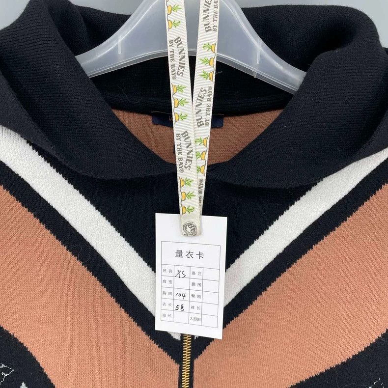 Louis Vuitton Louis Vuitton Jacquard color-block zipper jacket 2501-Nexta Size US XS / EU 42 / 0 - 7 Thumbnail