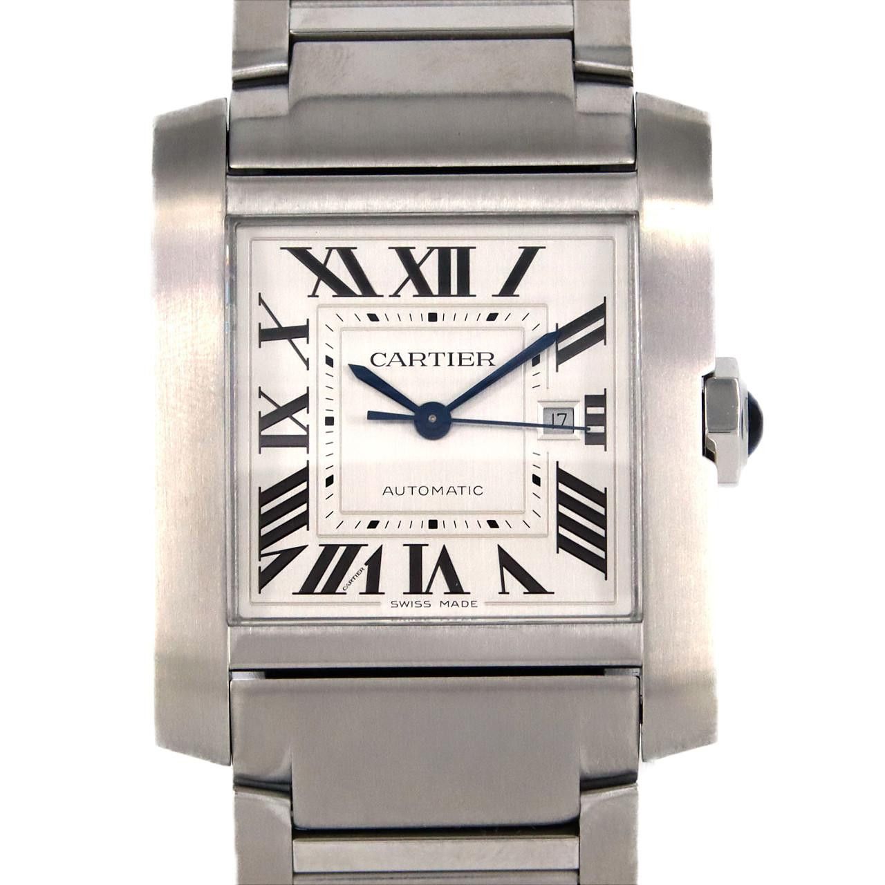 Cartier Cartier Cartier Tank Française Stainless Steel Automatic Metal Automatic WSTA0067 DUTY FREE for USA Size ONE SIZE - 1 Thumbnail