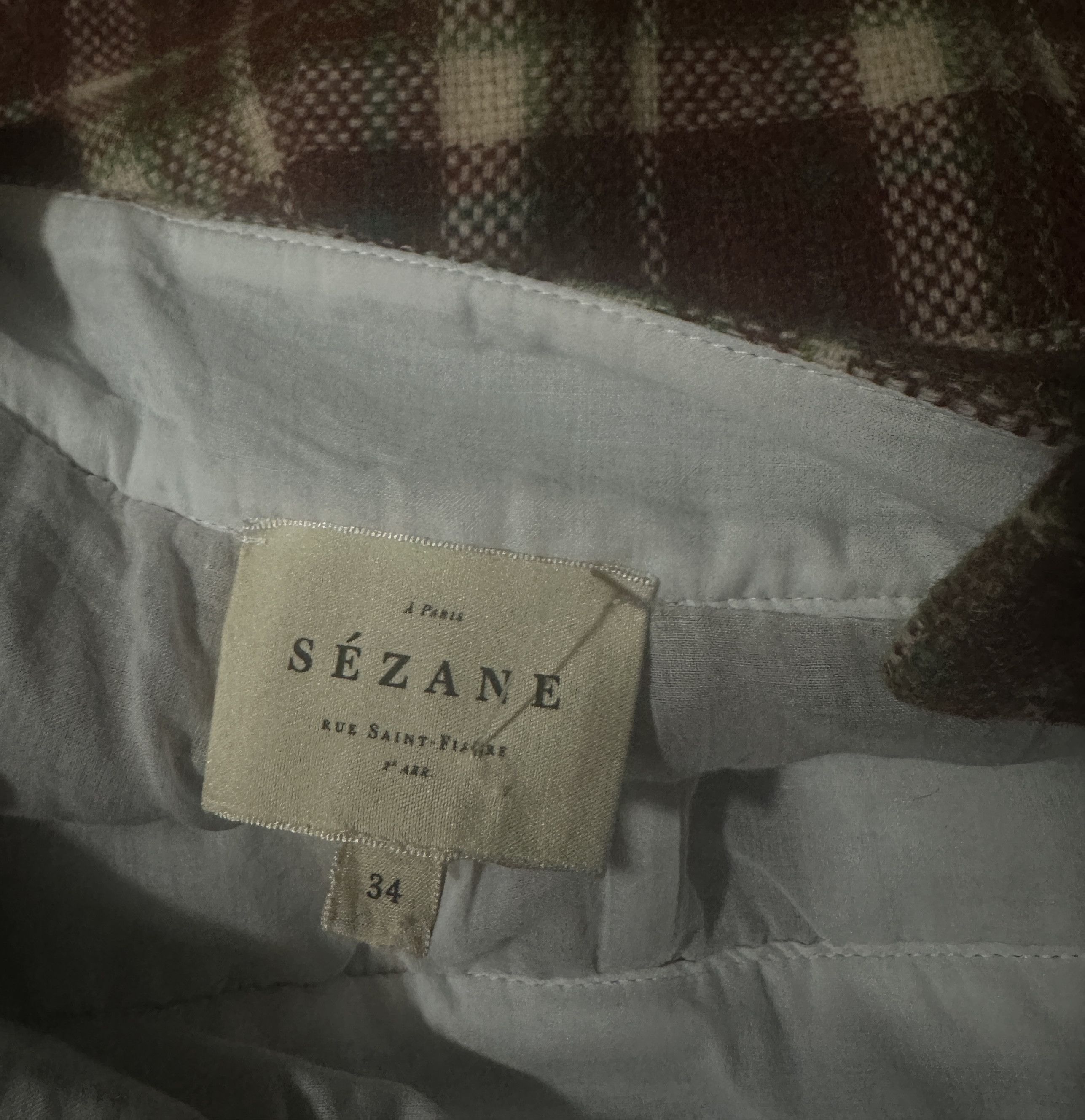 Sezane Roy Wool Jumpsuit Size 25" / US 0 / IT 36 - 7 Thumbnail