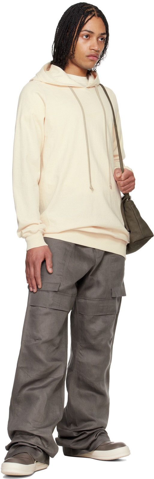 Rick Owens Rick Owens Hollywood Heavy Jersey Hoodie Size US M / EU 48-50 / 2 - 1 Thumbnail