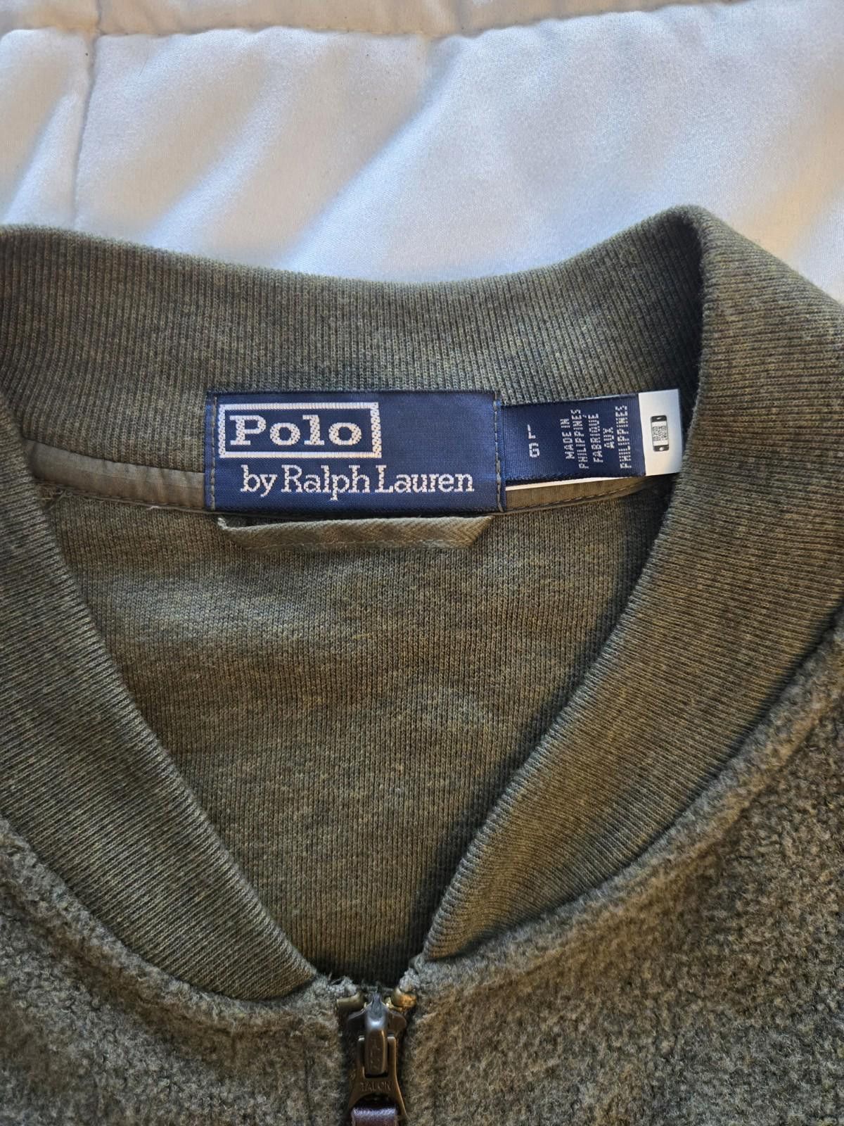 Polo Ralph Lauren Polo Ralph Lauren Jacket Men's Brushed Fleece Bomber L Size US L / EU 52-54 / 3 - 3 Thumbnail