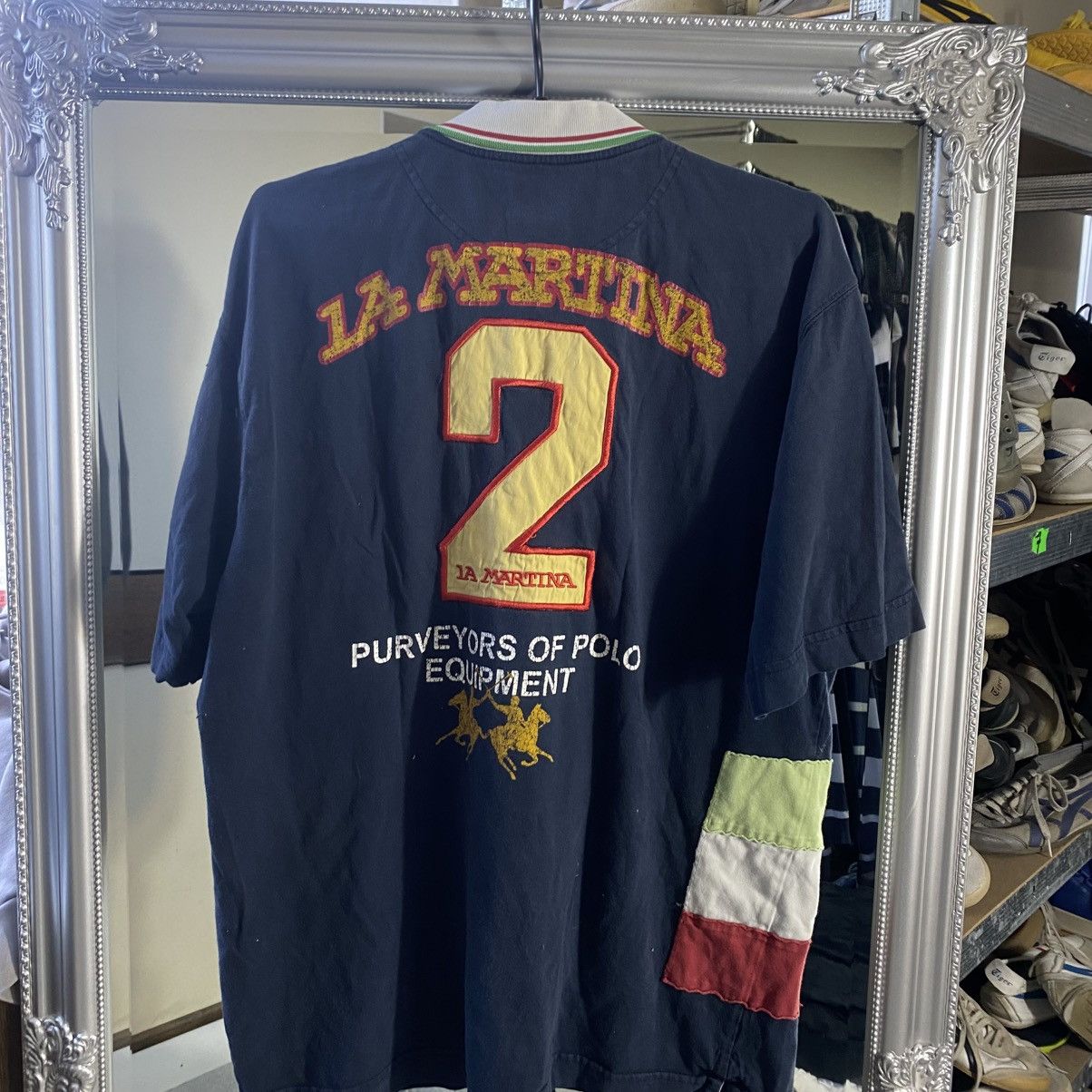 La Martina Vintage La Martina Italy polo t-shirt Size US XL / EU 56 / 4 - 5 Thumbnail