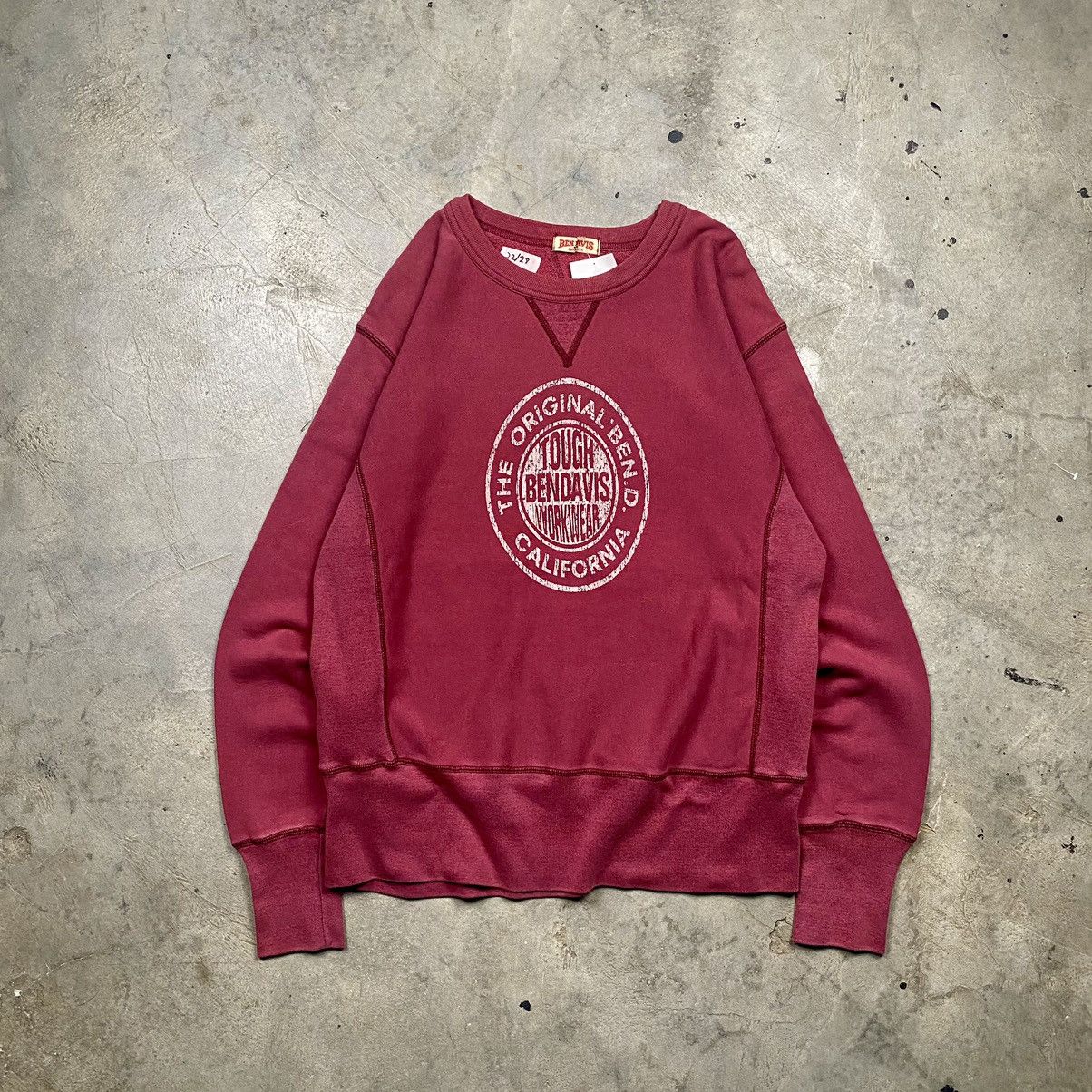 Ben Davis × Vintage OG Grail Late 80s Ben Davis Double V Crewneck Size US M / EU 48-50 / 2 - 1 Thumbnail