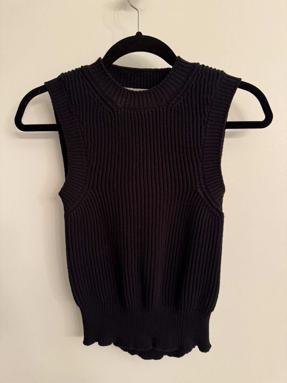 Other WANDERING Black Cotton Open Back Sweater Size M / US 6-8 / IT 42-44 - 2 Thumbnail
