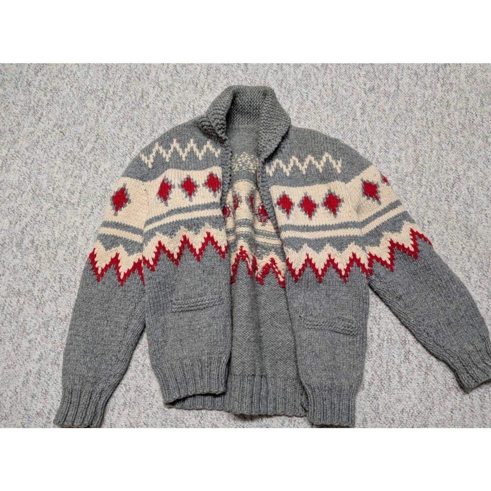 Vintage VINTAGE Cowichan Sweater Hats? Wait Size US M / EU 48-50 / 2 - 6 Thumbnail