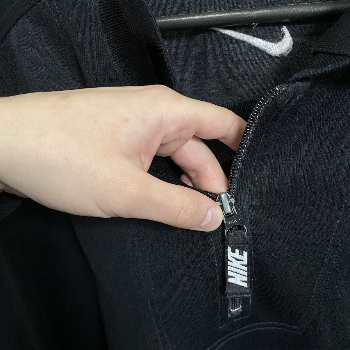 Nike VINTAGE NIKE QUARTER ZIP HOODIE BIG LOGO SWOOSH Size US L / EU 52-54 / 3 - 6 Thumbnail