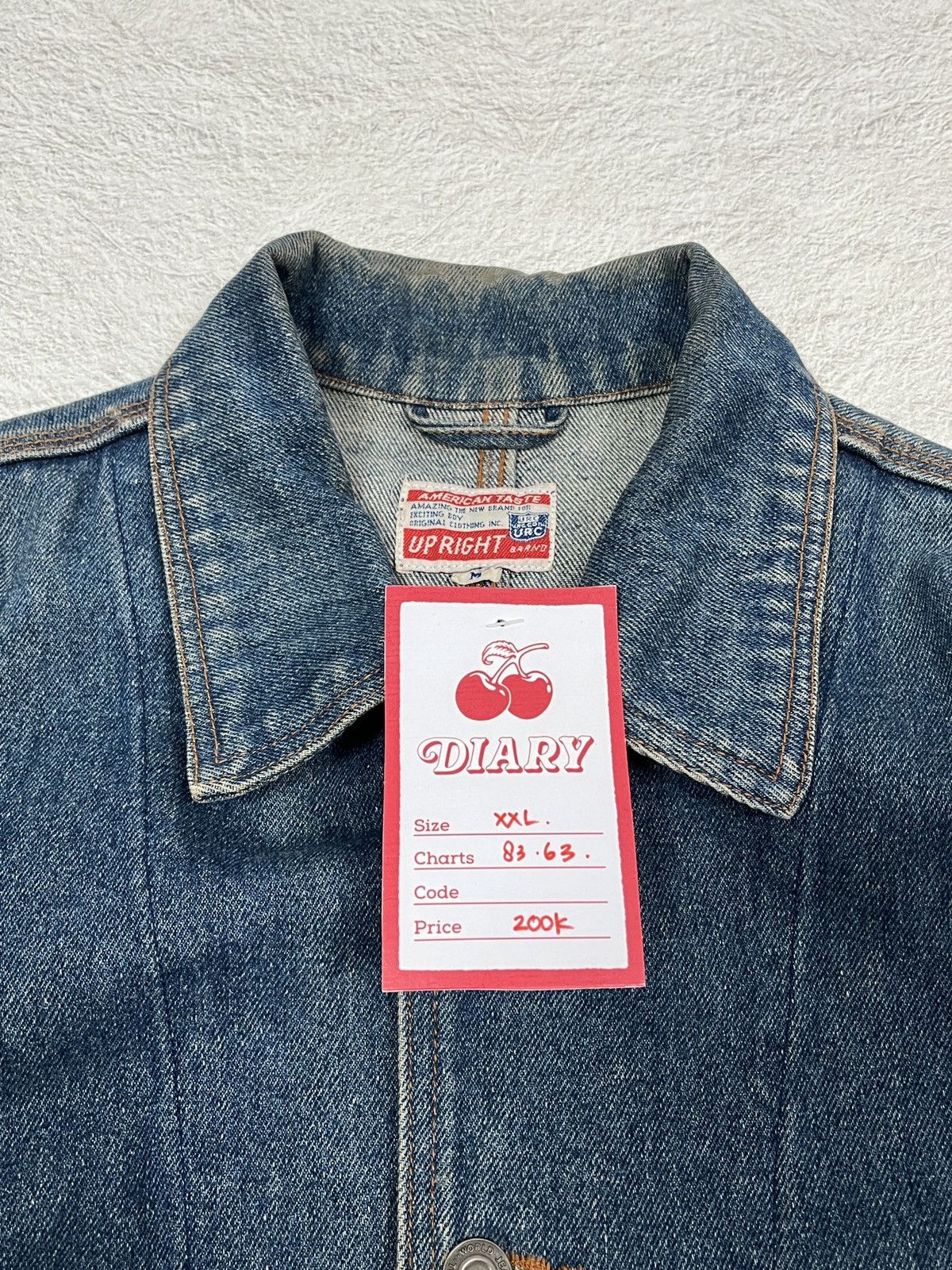 Yohji Yamamoto Up Right - Chore Denim Jacket Size US XXL / EU 58 / 5 - 7 Thumbnail