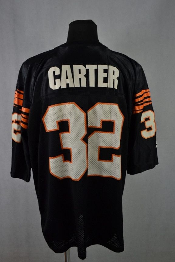 Starter Vintage 1995 Cincinnati Bengals Starter 32 Carter NFL Jersey Size US XL / EU 56 / 4 - 1 Thumbnail