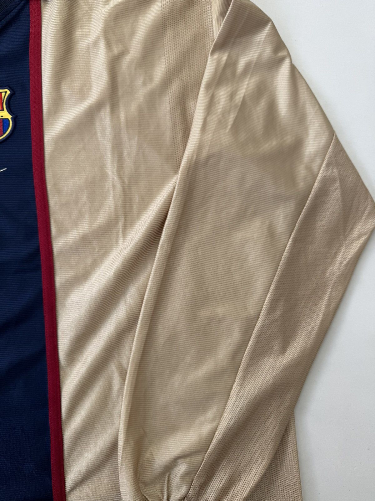 Nike Barcelona 2002 Away Match Issue Jersey Original F.De Boer 3 Size US L / EU 52-54 / 3 - 9 Thumbnail