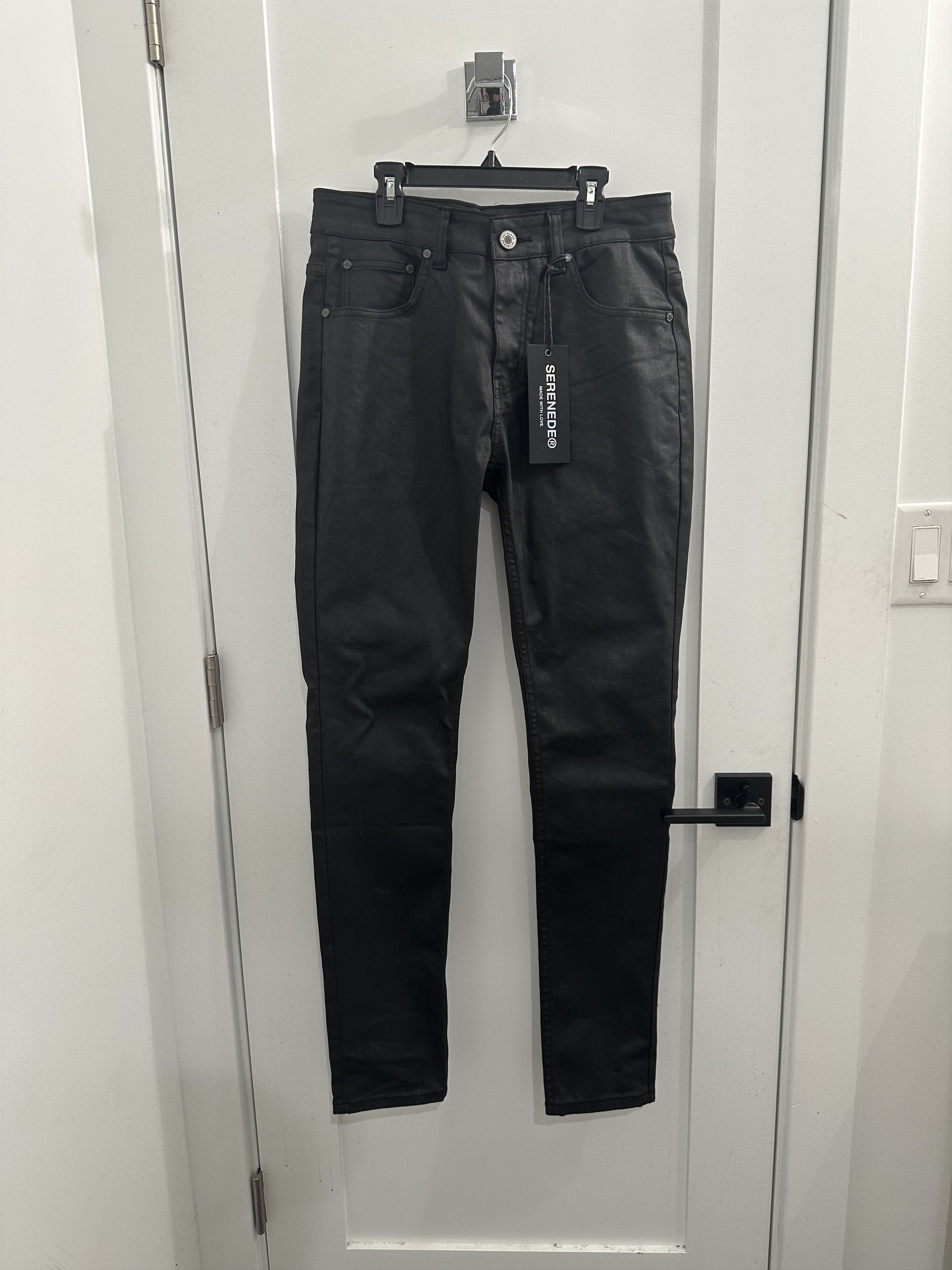 SERENEDE Serenede Caviar 7 Wax Jeans | Grailed