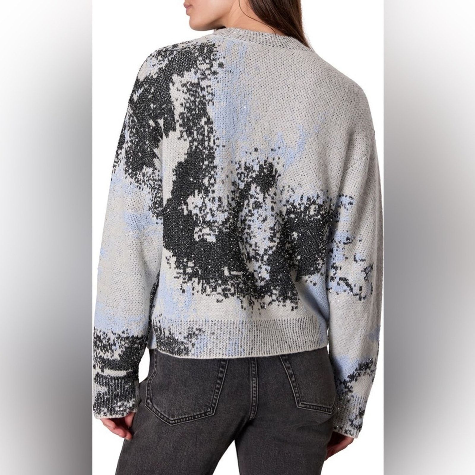Rag & Bone NWT Rag & Bone Estelle Sequin Sweater size Large Size L / US 10 / IT 46 - 2 Thumbnail