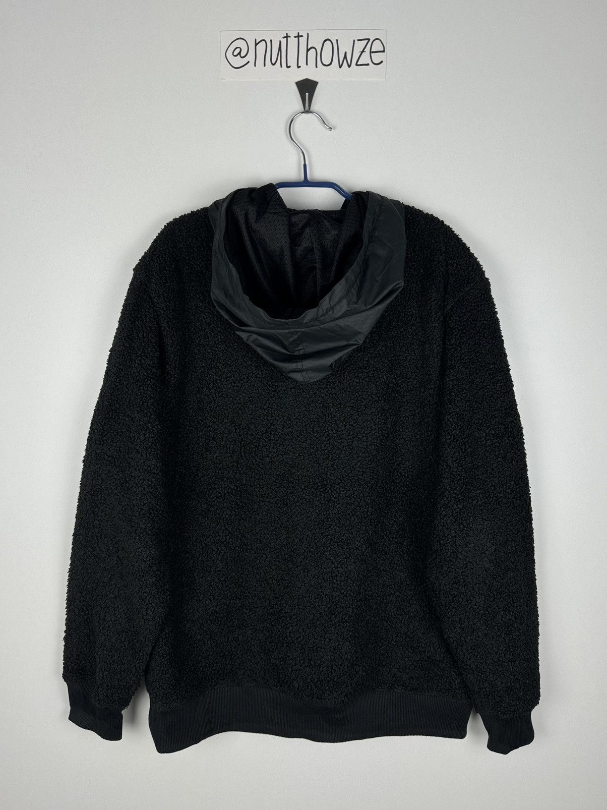 Converse Converse Black Neon Sherpa Hoodie Sweatshirt Size US L / EU 52-54 / 3 - 2 Thumbnail