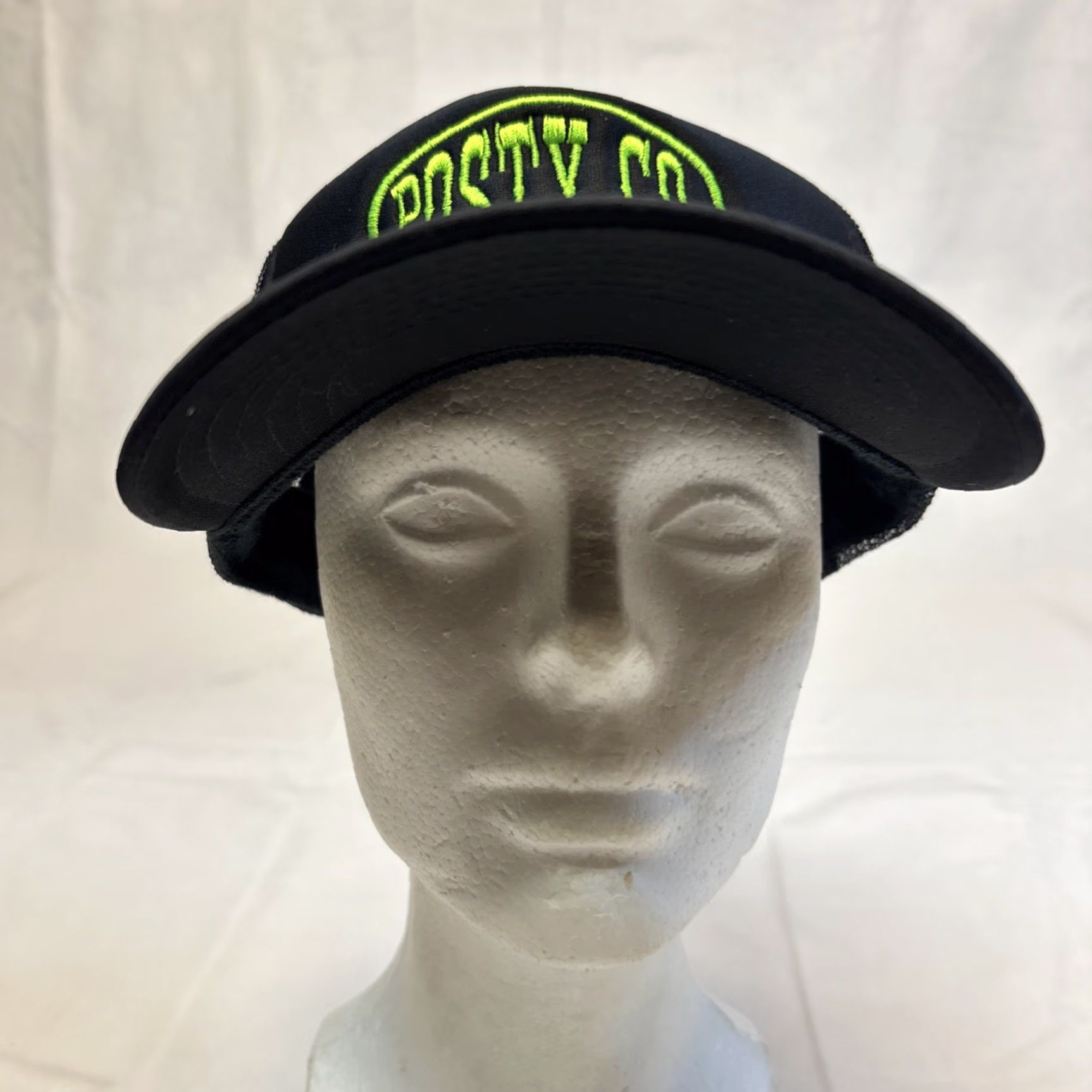 Vintage Post Malone’s Tour Posts Co. Trucker Hat Neon Green Embroidered Adjustable NWOT Hats Men One Size Green Size ONE SIZE - 4 Thumbnail