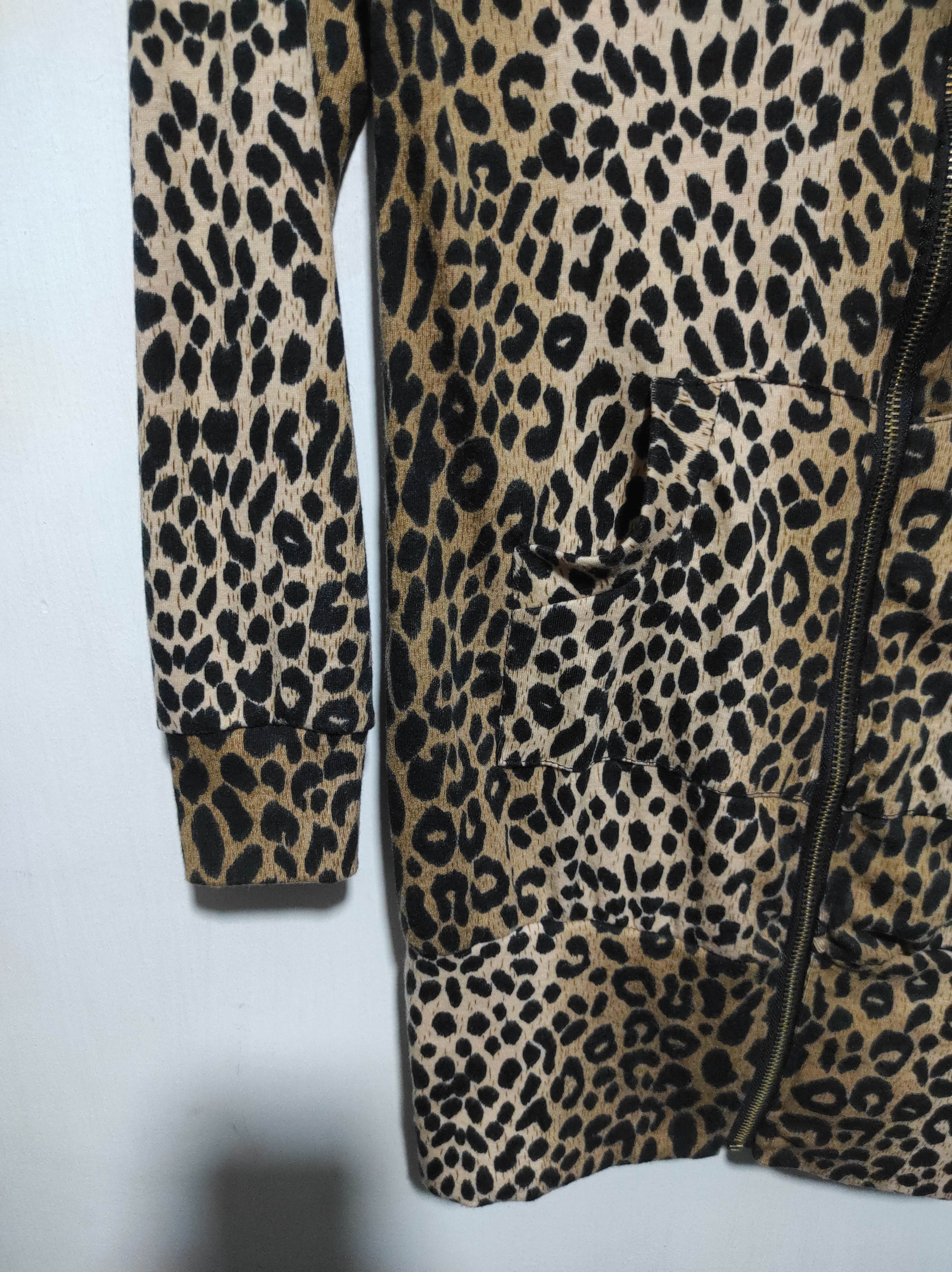 Japanese Brand Leopard zipper fur hoodie ifsix LGB style Size S / US 4 / IT 40 - 6 Thumbnail