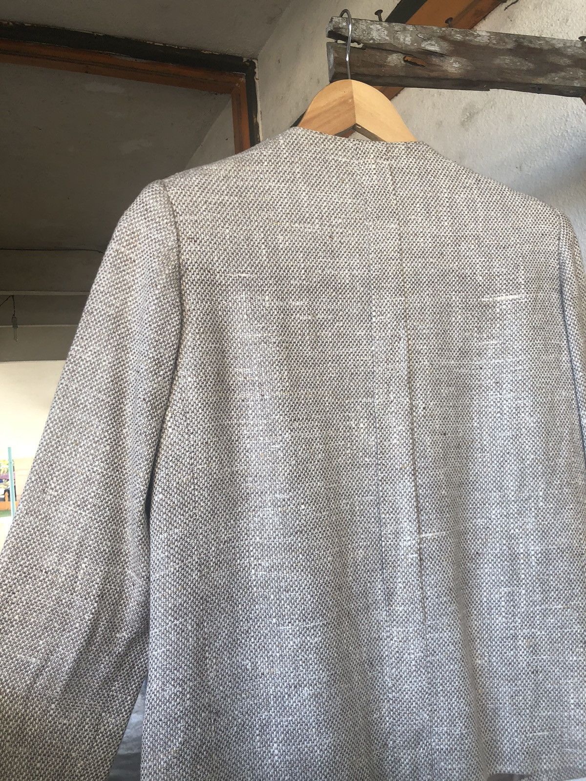 Christian Dior Monsieur Vintage Christian Dior Tweed Cupra Blazer Jacket Size M / US 6-8 / IT 42-44 - 13 Thumbnail