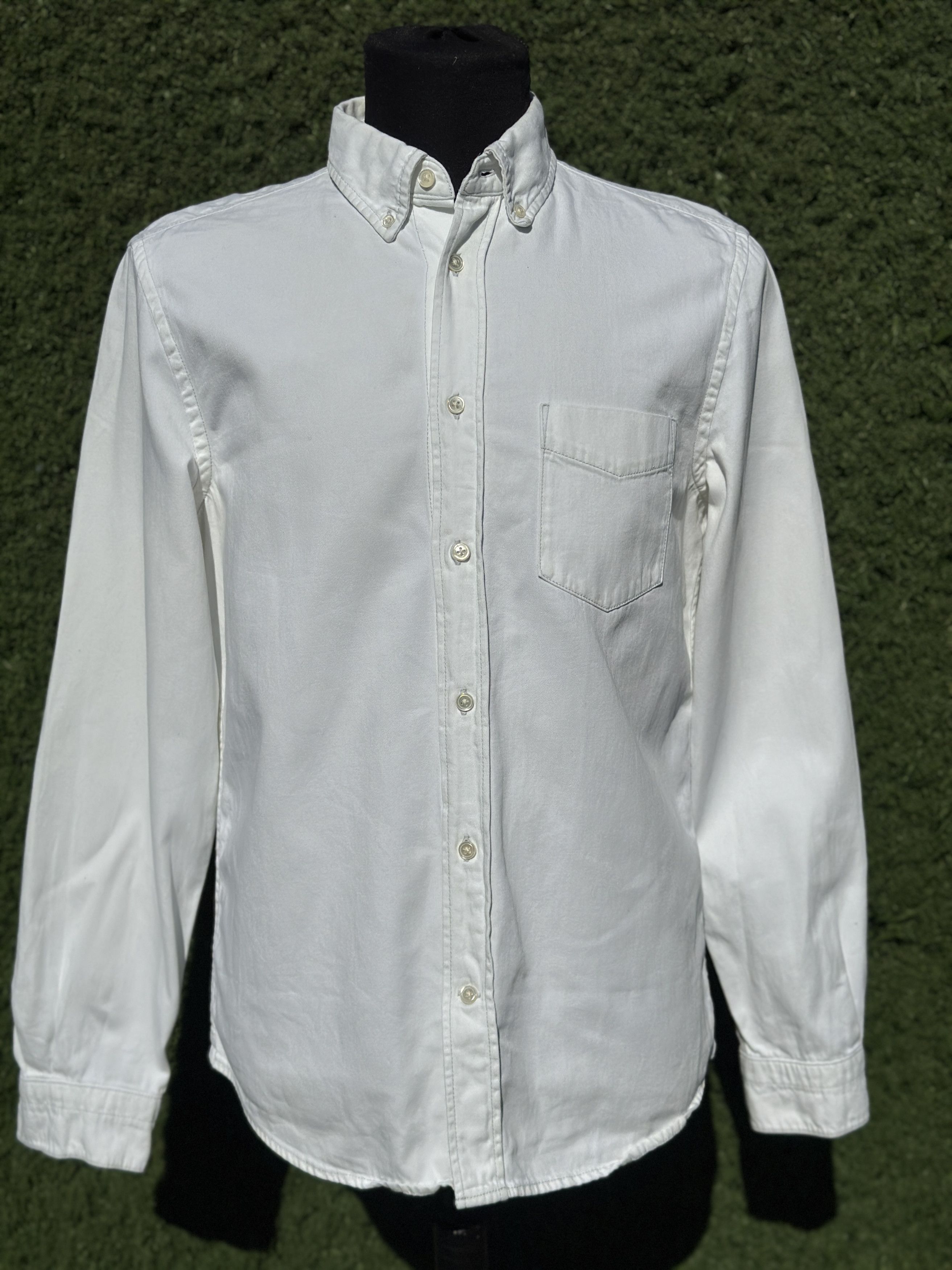 Acne Studios Acne Studios Isherwood Classic Fit Cotton Shirt Size 48 Size US M / EU 48-50 / 2 - 4 Thumbnail