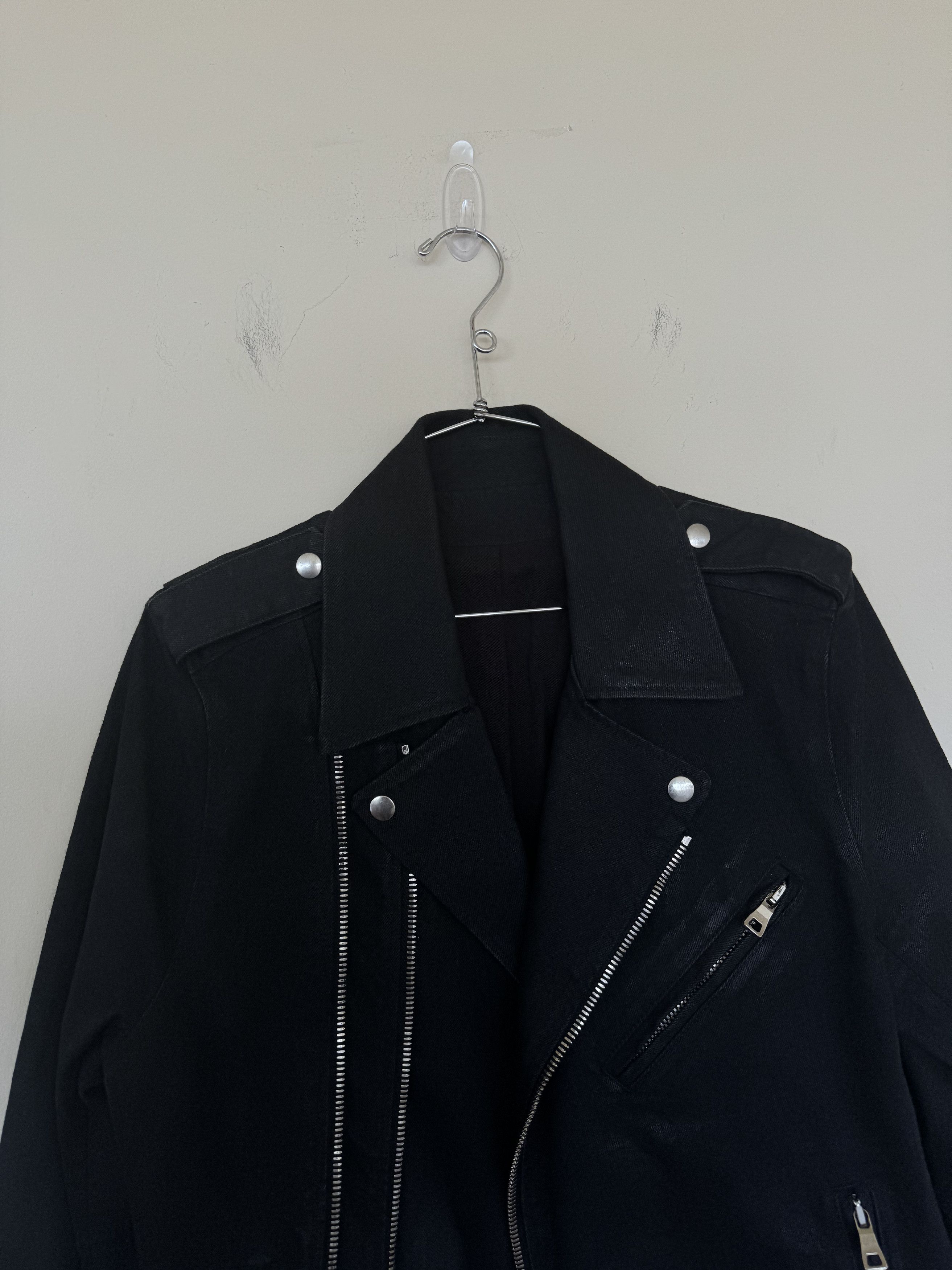 Balmain Balmain Denim Perfecto Jacket Size US XL / EU 56 / 4 - 6 Thumbnail