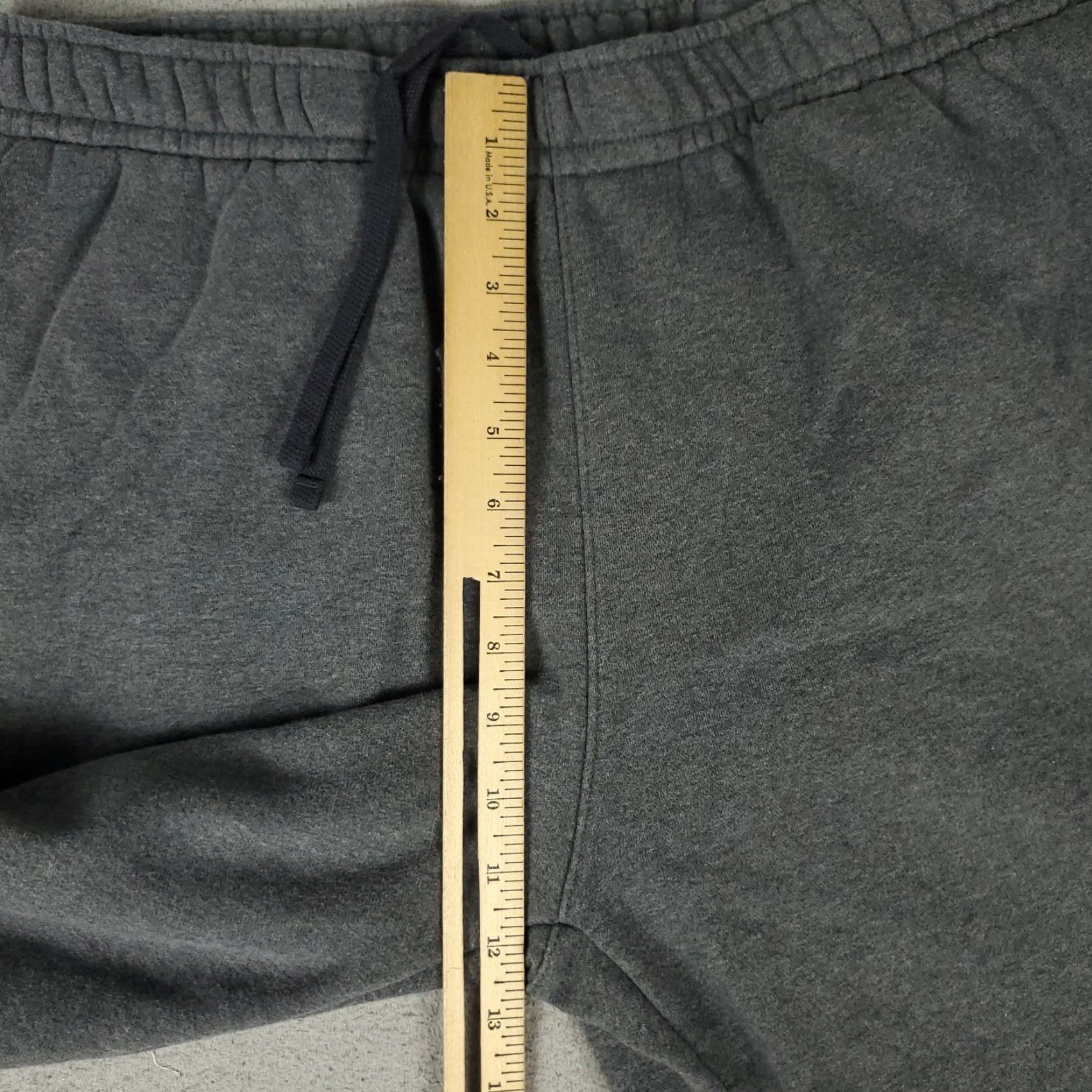 Nike Nike Pants Mens Large Gray Swoosh Running Track Sweatpants Jogger Casual Activewear Tapered Pockets & Comfort Size US 33 - 4 Thumbnail