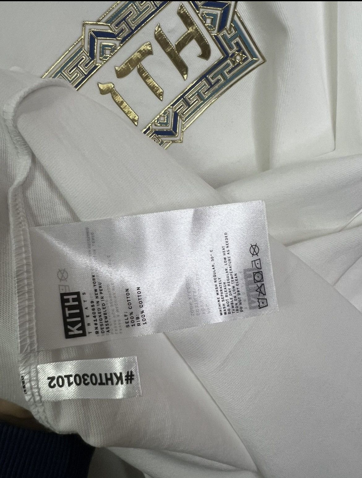 Kith × Vintage Kith Ornate Box Logo Tee Size US M / EU 48-50 / 2 - 6 Thumbnail