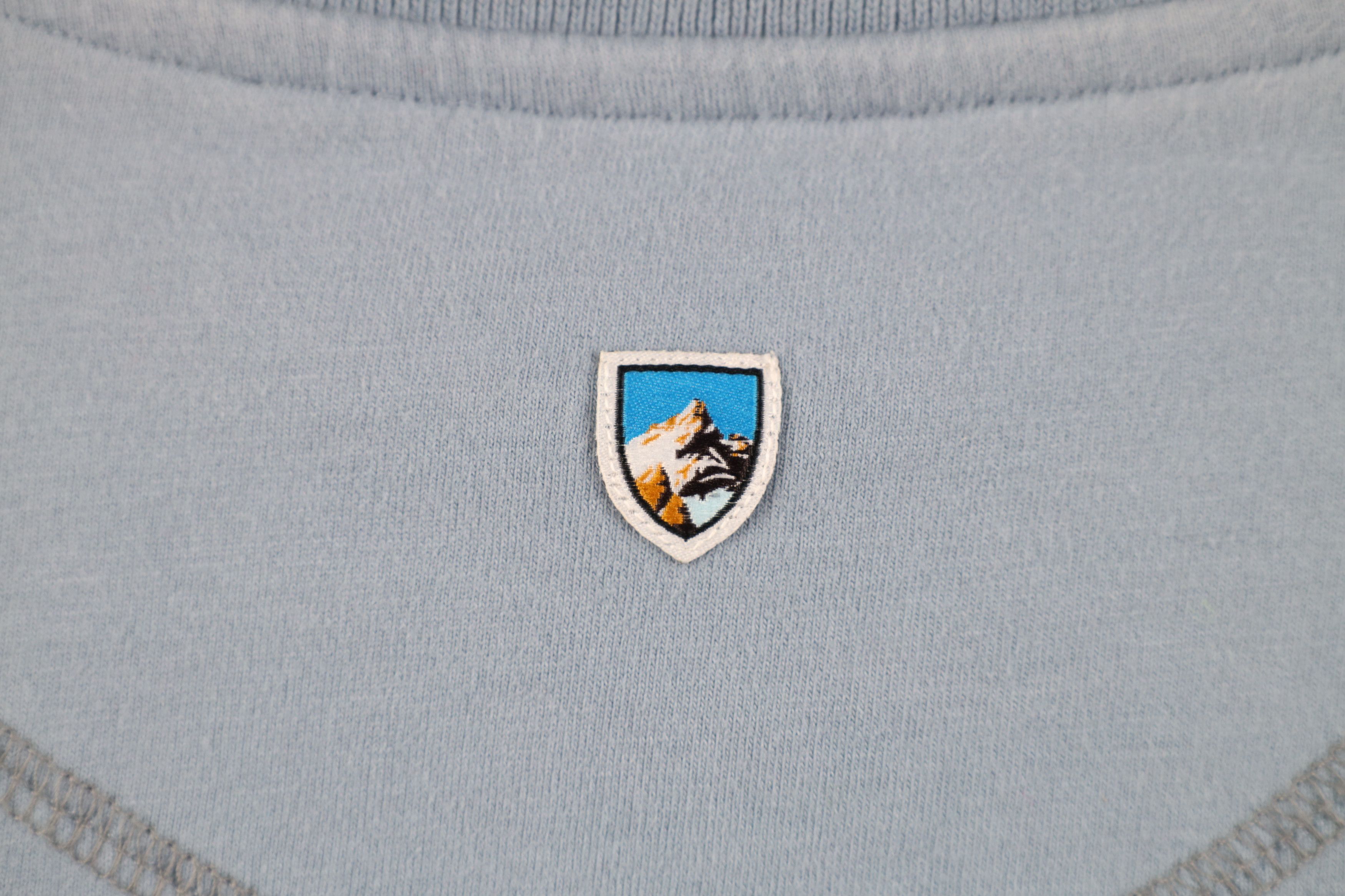 Kuhl Kuhl Mountain Commander Crew Long Sleeve T-Shirt Blue Cotton Size US XXL / EU 58 / 5 - 12 Thumbnail