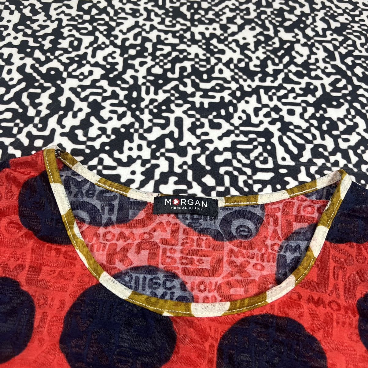 Morgan De Toi Vintage Y2K Mogran De Toi Japanese Style Retro Mini Dress Size M / US 6-8 / IT 42-44 - 10 Thumbnail