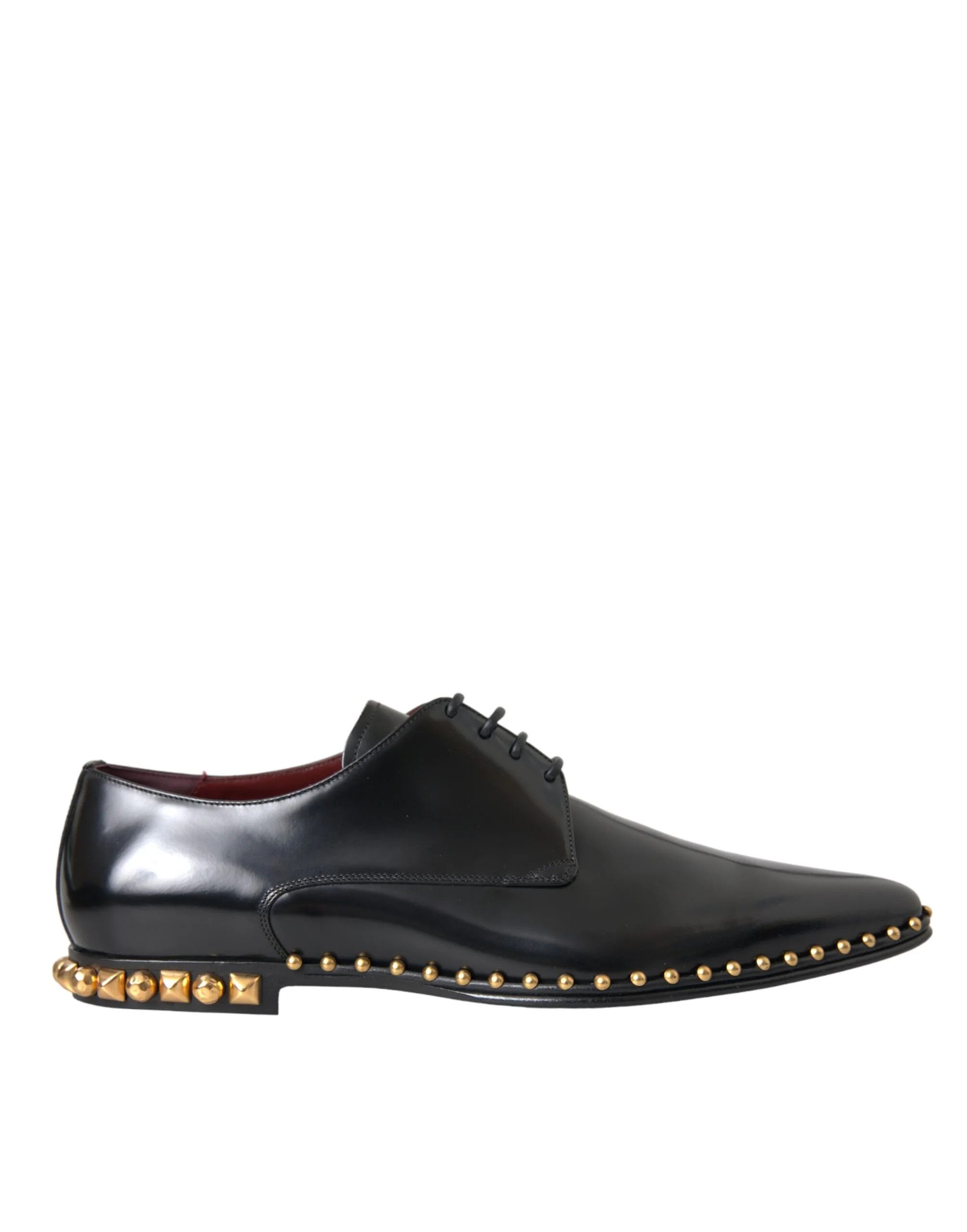 Dolce & Gabbana o1y0125 Leather Laced Shoes in Black Size US 6.5 / EU 39-40 - 1 Thumbnail