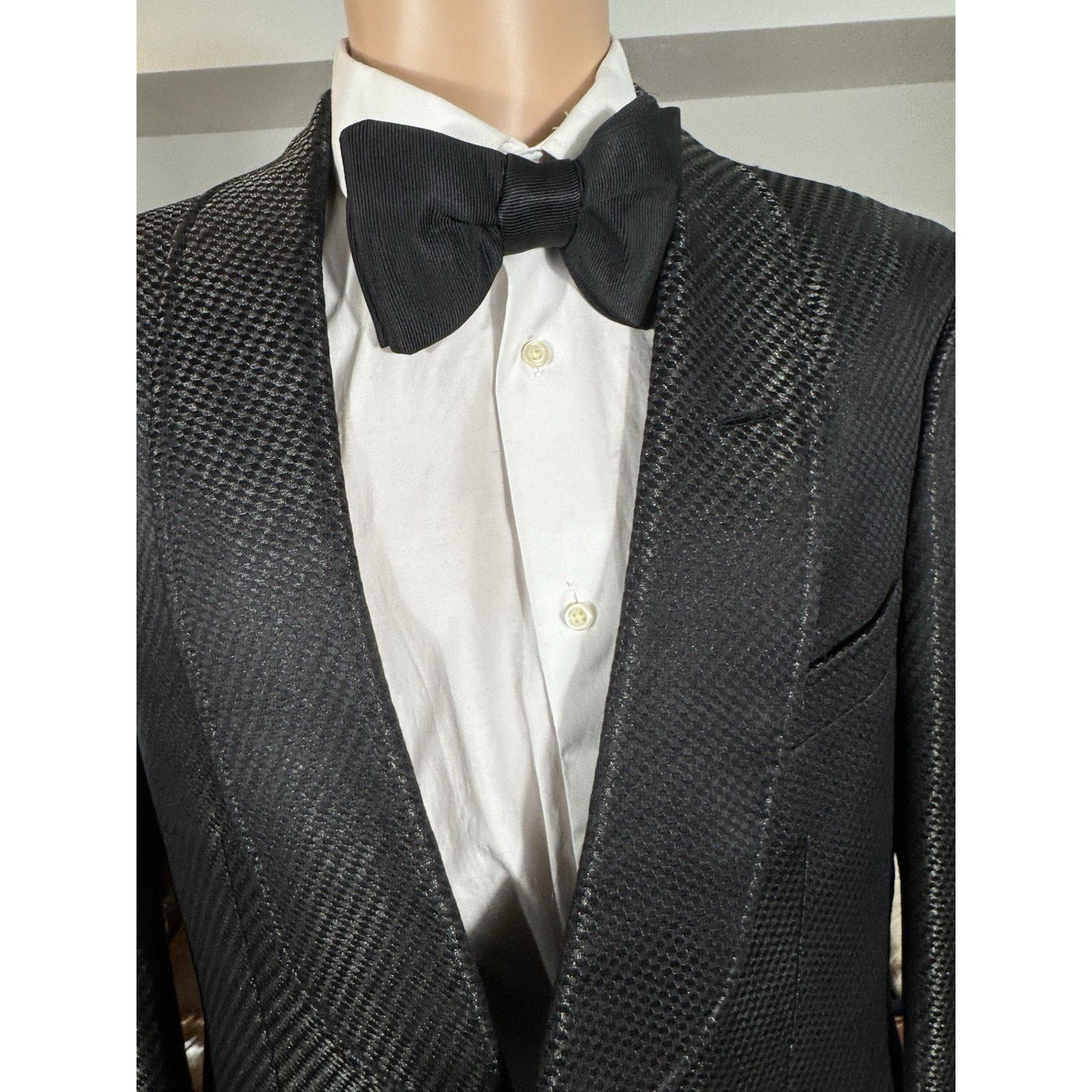 Tom Ford Tom Ford Reflective Dinner Jacket Set 52R 42R US 36x29 Size 42R - 20 Thumbnail