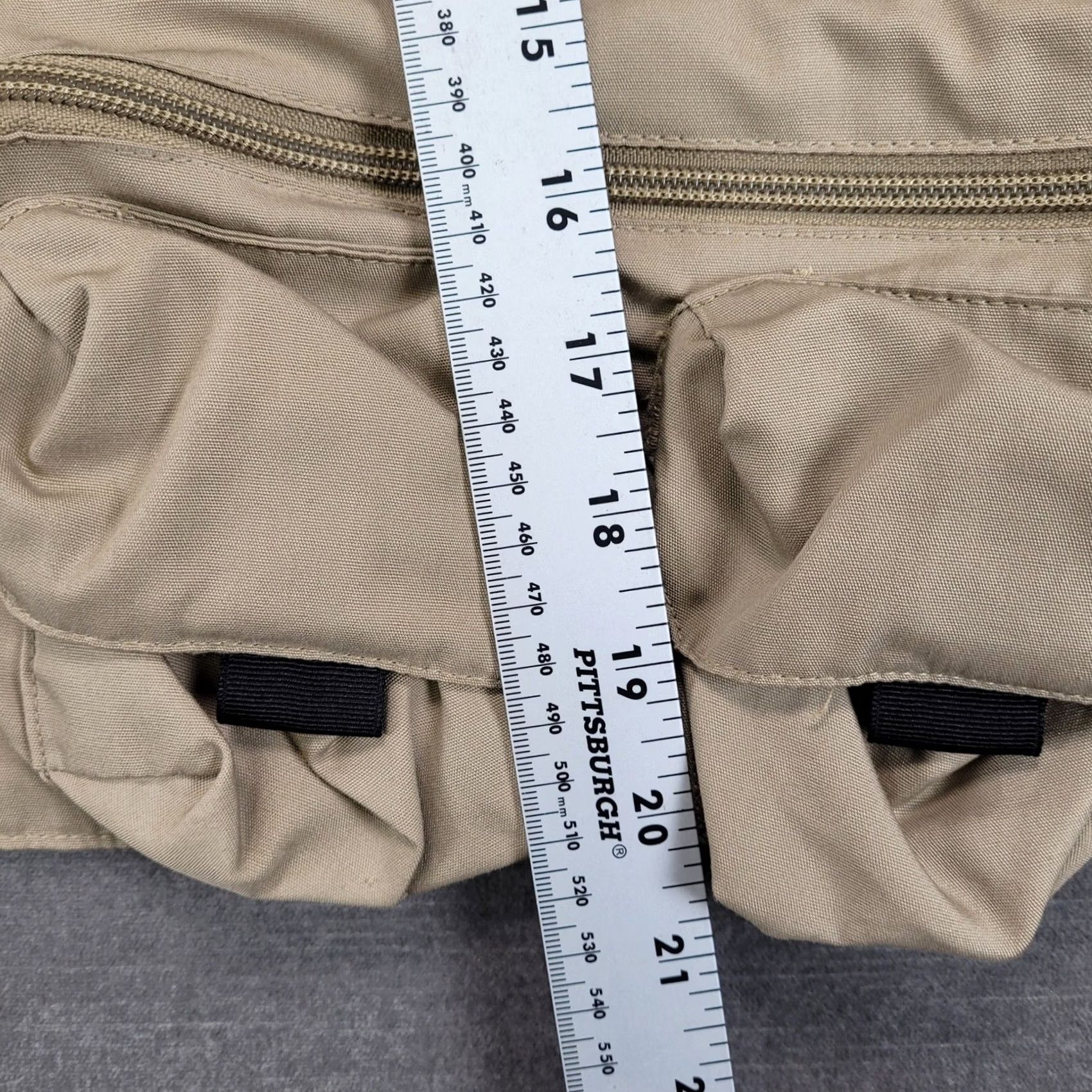 Vintage Columbia PFG Vest Mens XL Khaki Multi Pocket Canvas Zip Short Size US XL / EU 56 / 4 - 5 Thumbnail