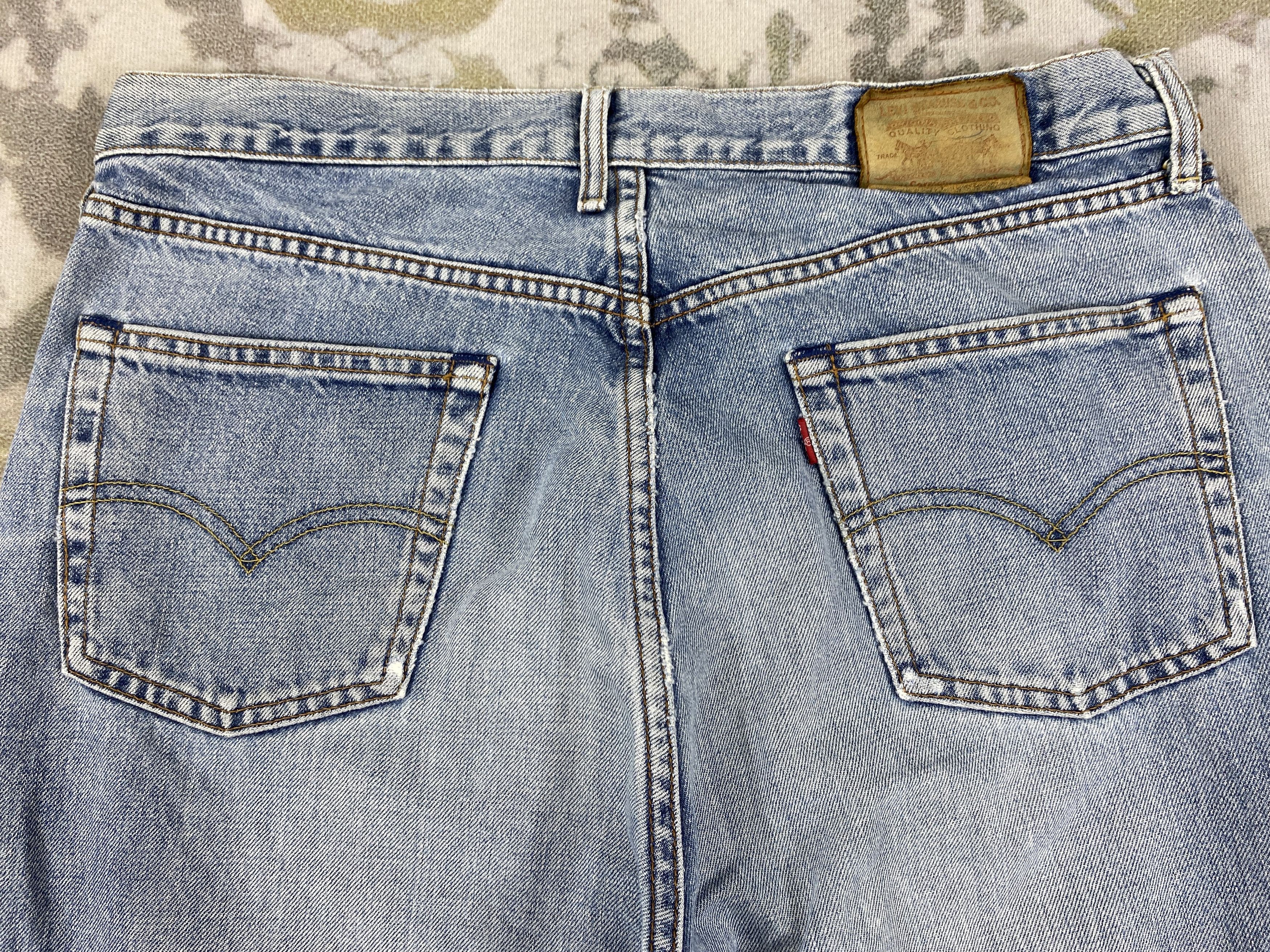 Levi's Distressed Blue Vintage Levi's Jeans 35x30 Denim- JN3657 Size US 35 - 4 Thumbnail