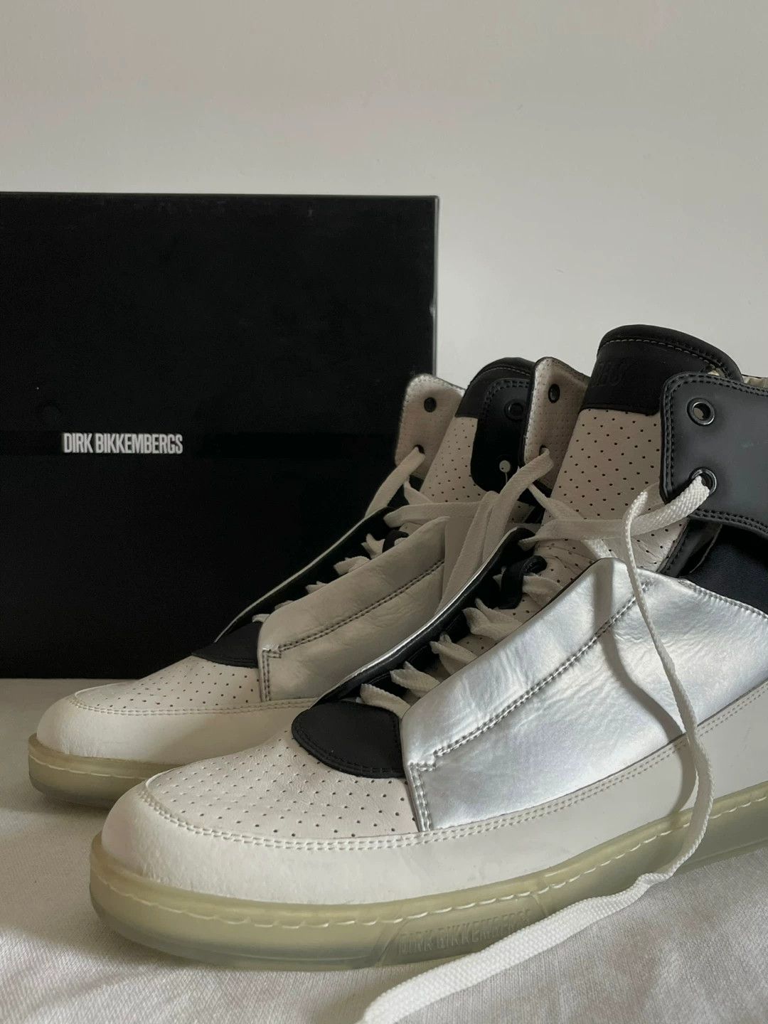 Dirk Bikkembergs Dirk Bikkembergs Retro Basketball Sneakers Size 40 Size US 7 / EU 40 - 1 Thumbnail