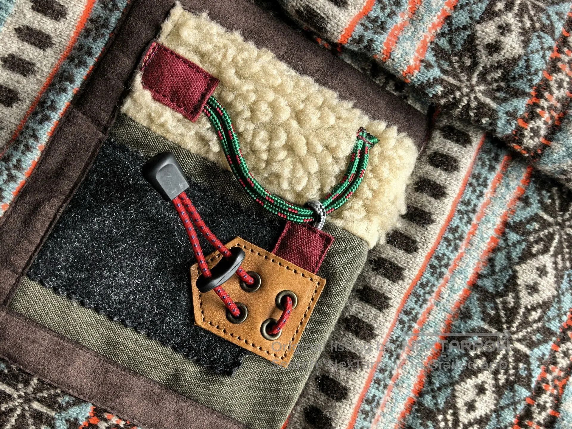 Kolor colorful wool ethnic-style functional sweater. Size US M / EU 48-50 / 2 - 5 Thumbnail
