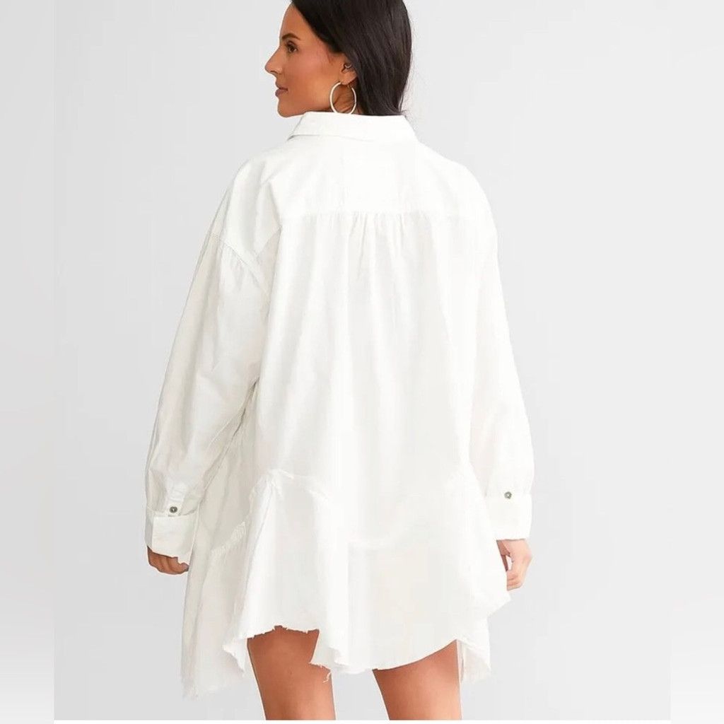 Free People Free People Freya Poplin Tunic Size S Size S / US 4 / IT 40 - 3 Thumbnail