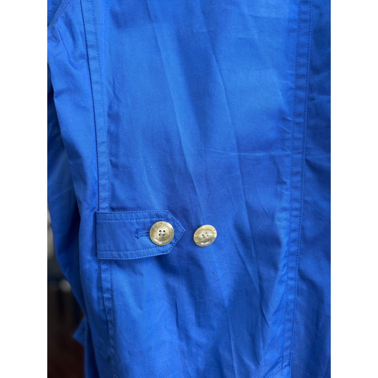 Takeo Kikuchi Takeo Kikuchi Japan Blue Button-Up Lightweight Coat (XL) Size US XL / EU 56 / 4 - 4 Thumbnail
