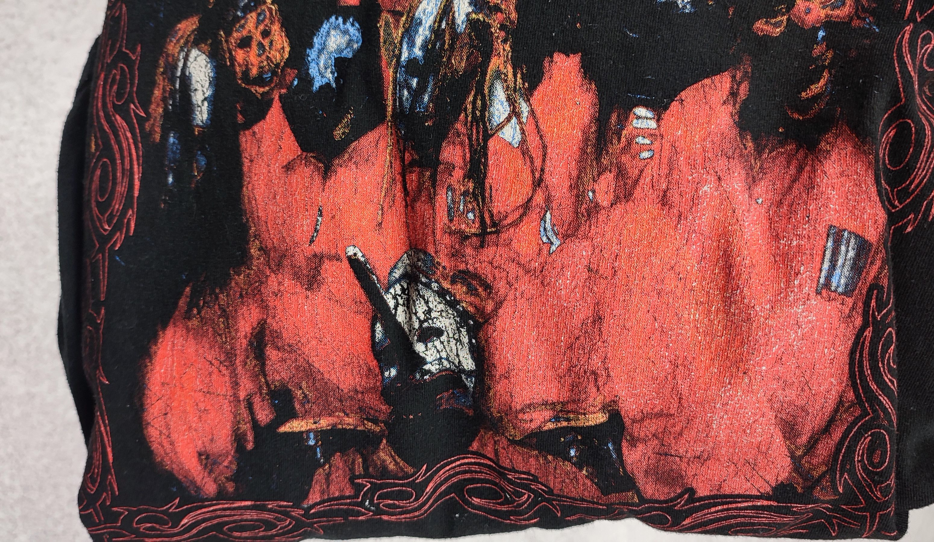 Band Tees × Slipknot Slipknot Band Tees Masks T-shirt y2k Size US L / EU 52-54 / 3 - 6 Thumbnail