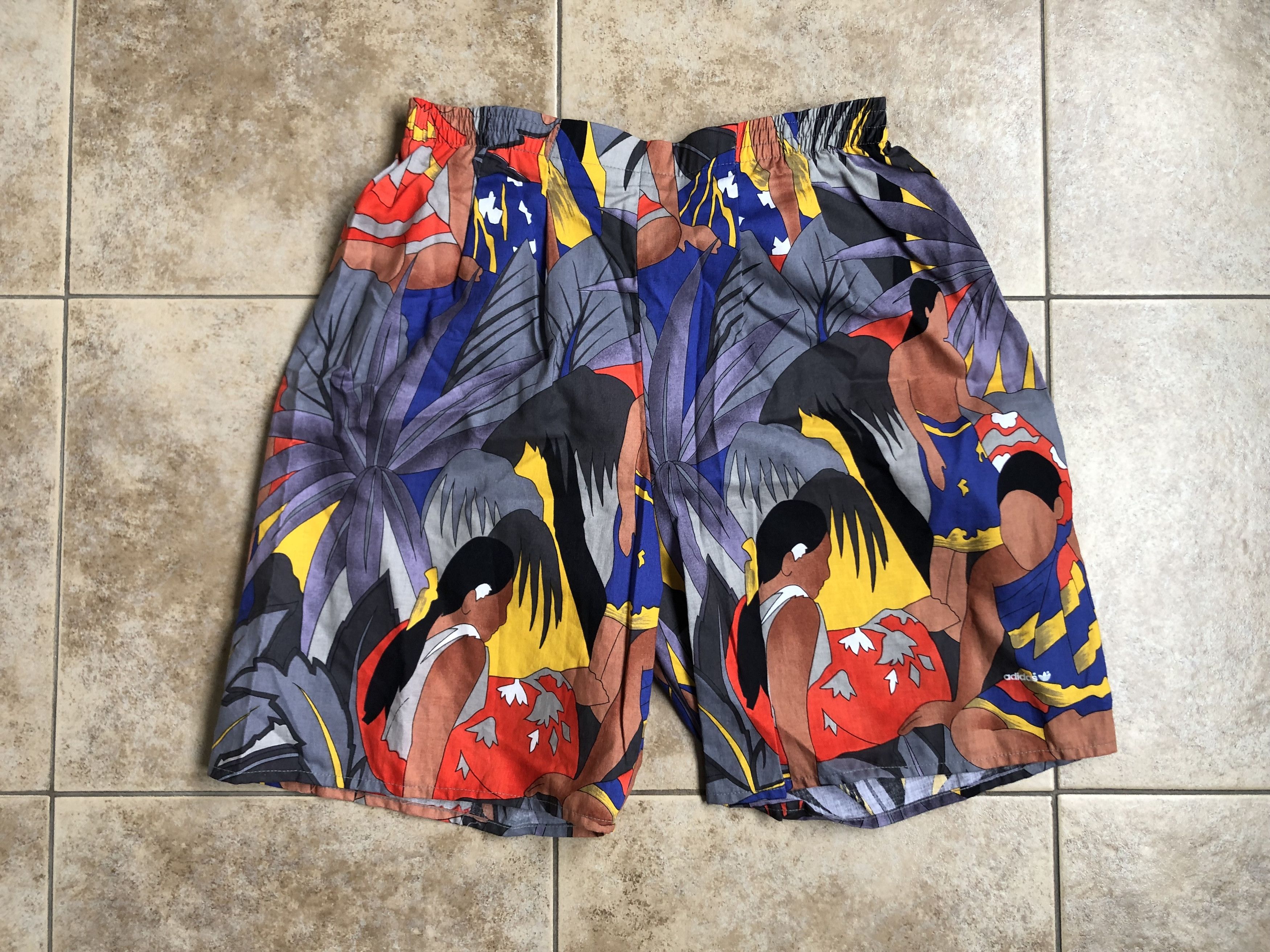 Adidas Vintage Adidas Shorts Made in West Germany Size US 32 D4 Size US 32 / EU 48 - 1 Thumbnail