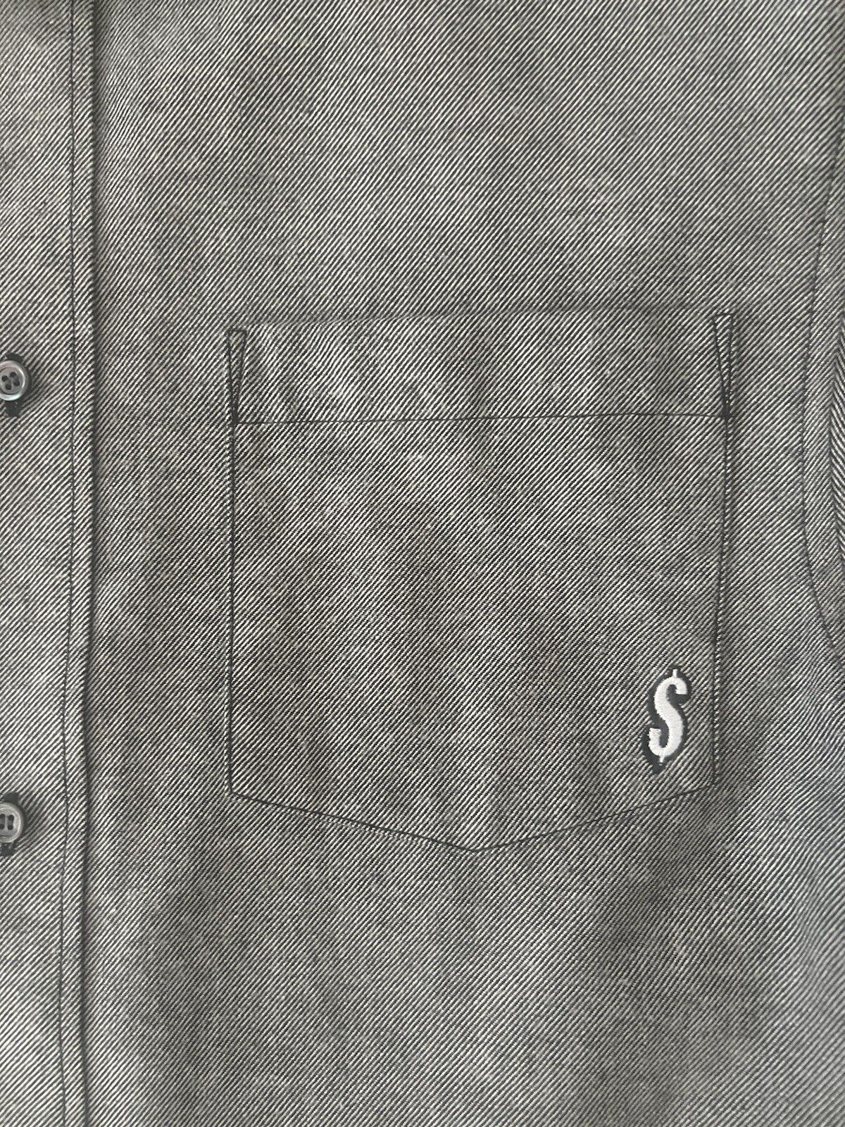Alexander Wang 2016 Dollar Sign Embroidered Grey Shirt Size 48 NWT Size US M / EU 48-50 / 2 - 3 Thumbnail