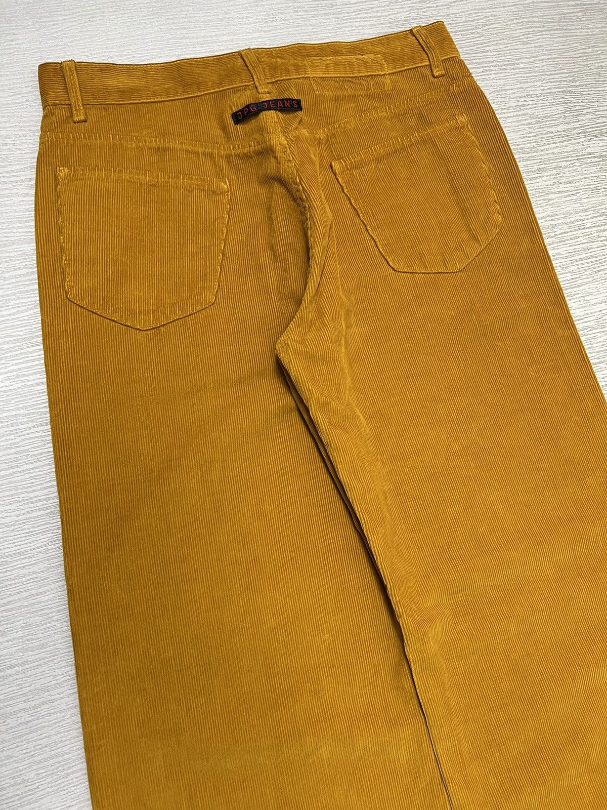 Jean Paul Gaultier Jean Paul Gaultier - Corduroy Wide Leg Velvet Trousers Size US 30 / EU 46 - 10 Thumbnail