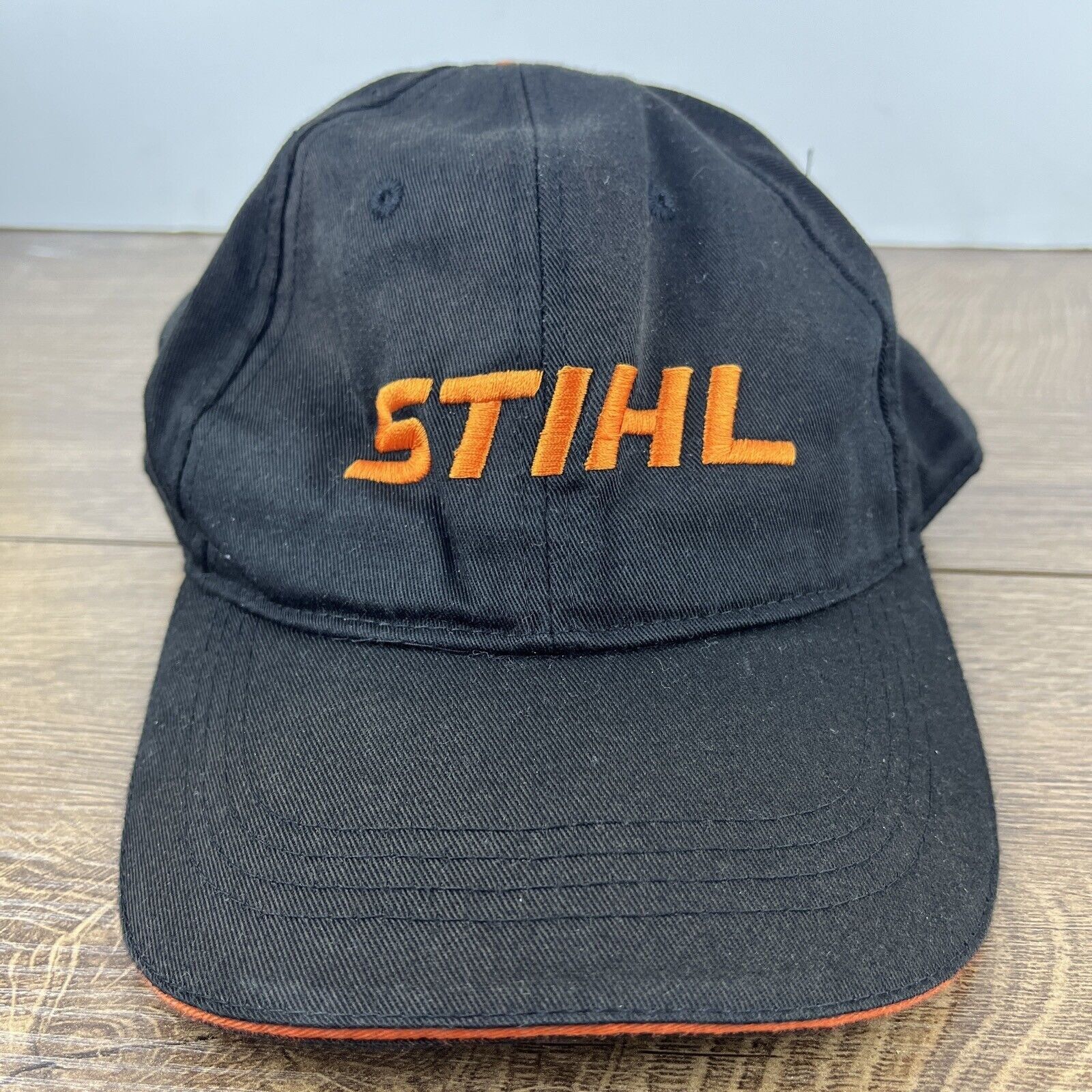 Other STIHL Hat Stihl Cap Black Hat Adjustable Adult Size Hat Cap Size ONE SIZE - 2 Thumbnail