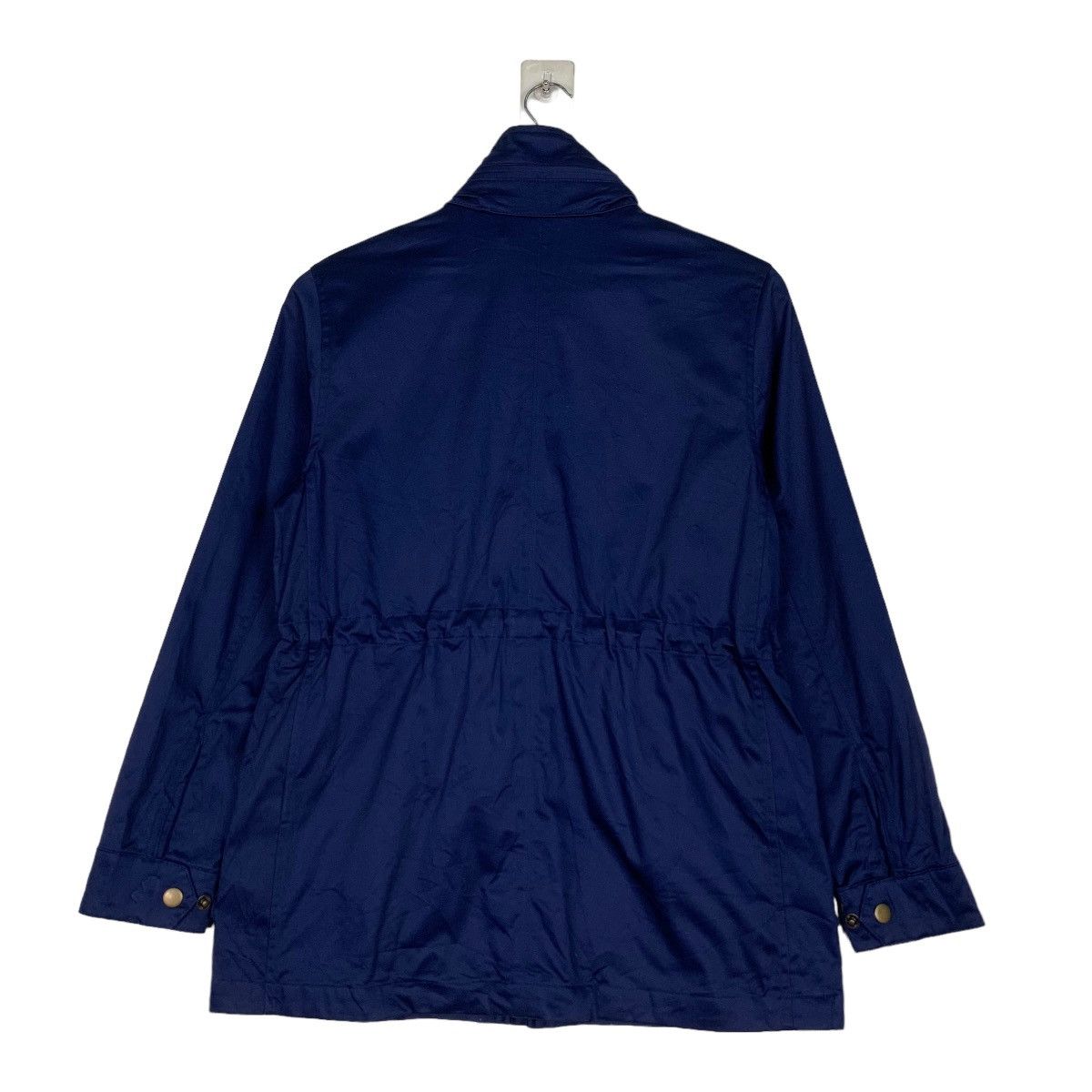 Lands' End LANDS’ END Blue Belted Casual Jacket #0975-C43 Size M / US 6-8 / IT 42-44 - 7 Thumbnail