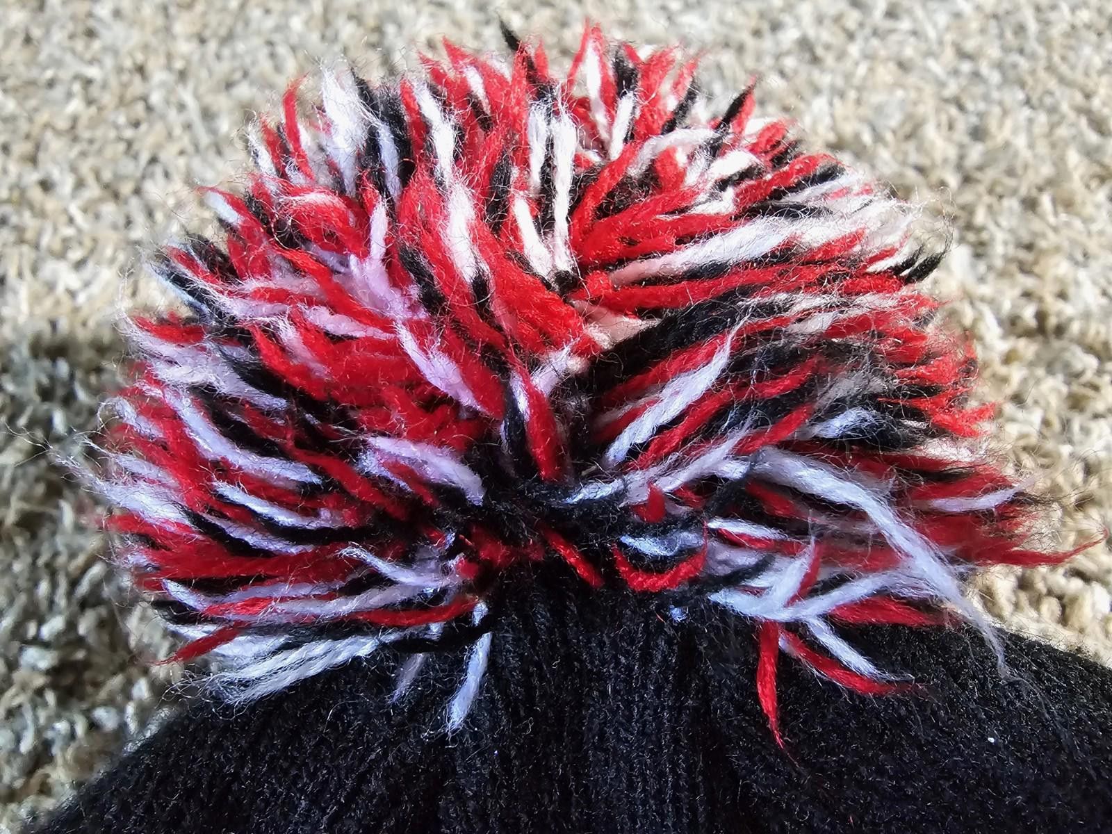 Hard Rock Cafe CASE IH International Harvester Winter Hat Poof Beanie Size ONE SIZE - 4 Thumbnail