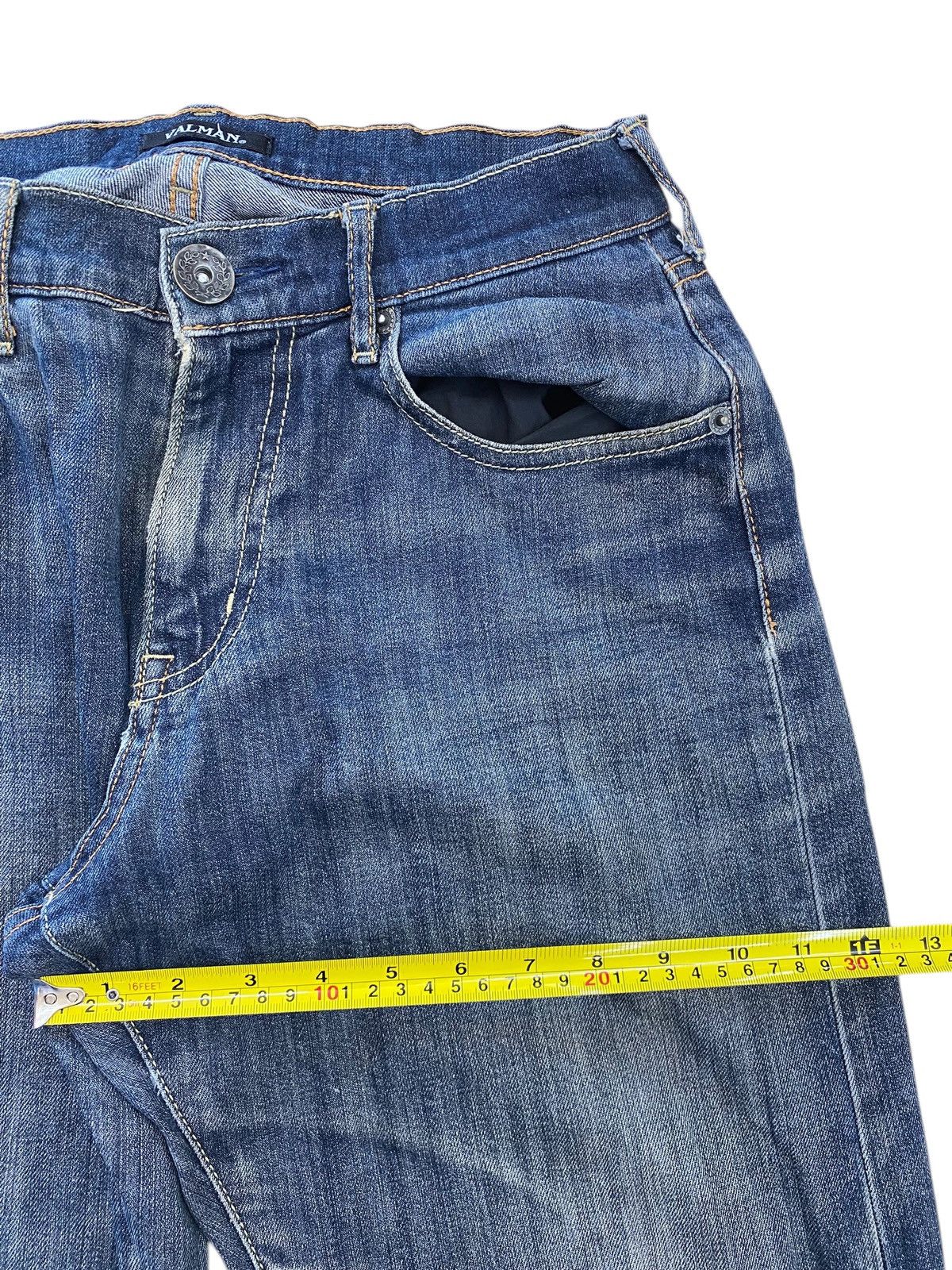 Japanese Brand Japanase Brand Faded Blue Wash Style Straight Leg Jeans Size US 28 / EU 44 - 7 Thumbnail