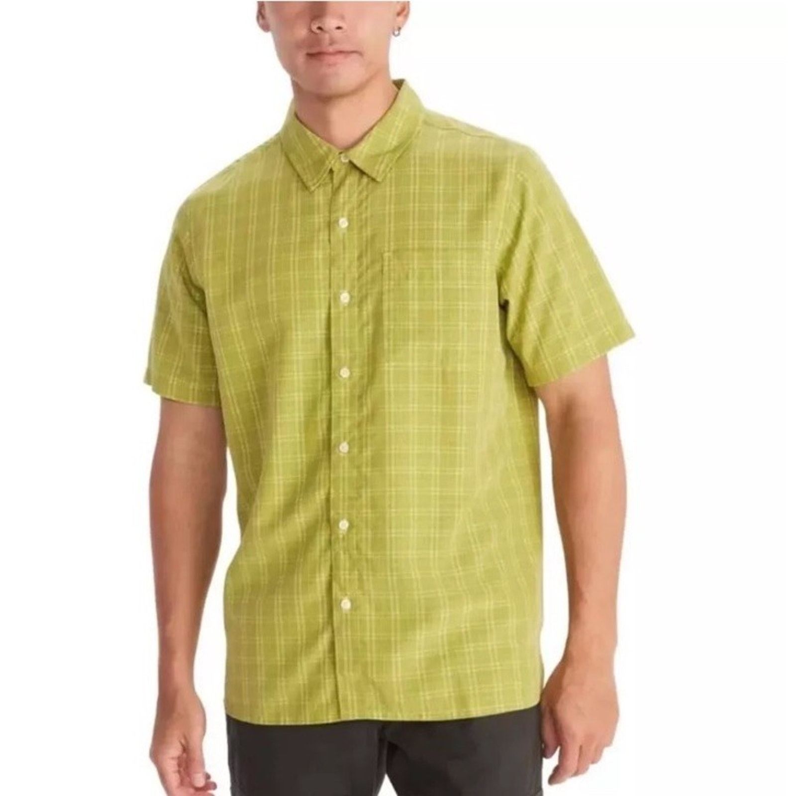 Marmot Marmot Shirt Eldridge Classic Green Plaid Outdoors Gorp Size US L / EU 52-54 / 3 - 1 Thumbnail