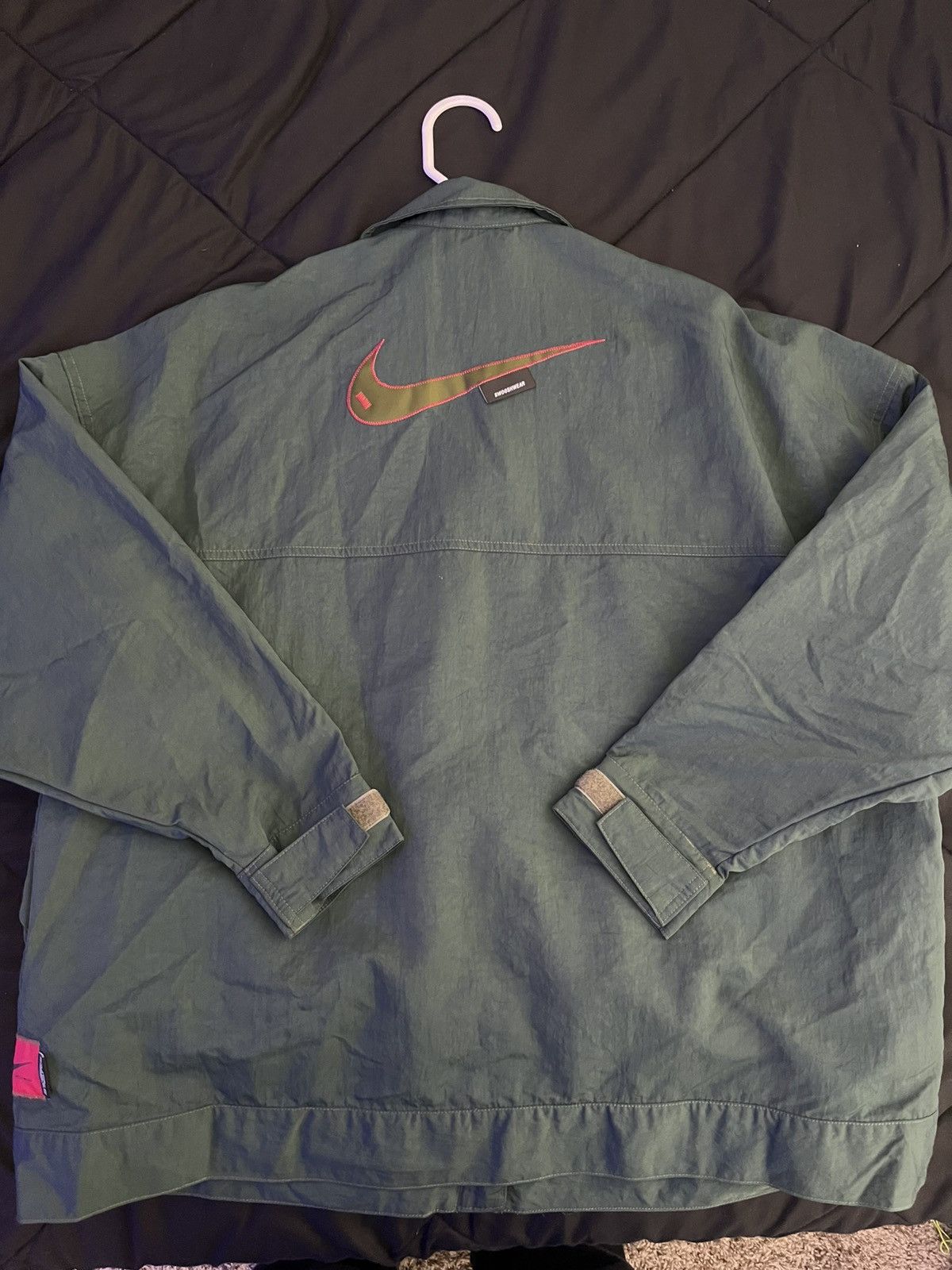Nike Green & Red Vintage Nike jacket Size US M / EU 48-50 / 2 - 3 Thumbnail