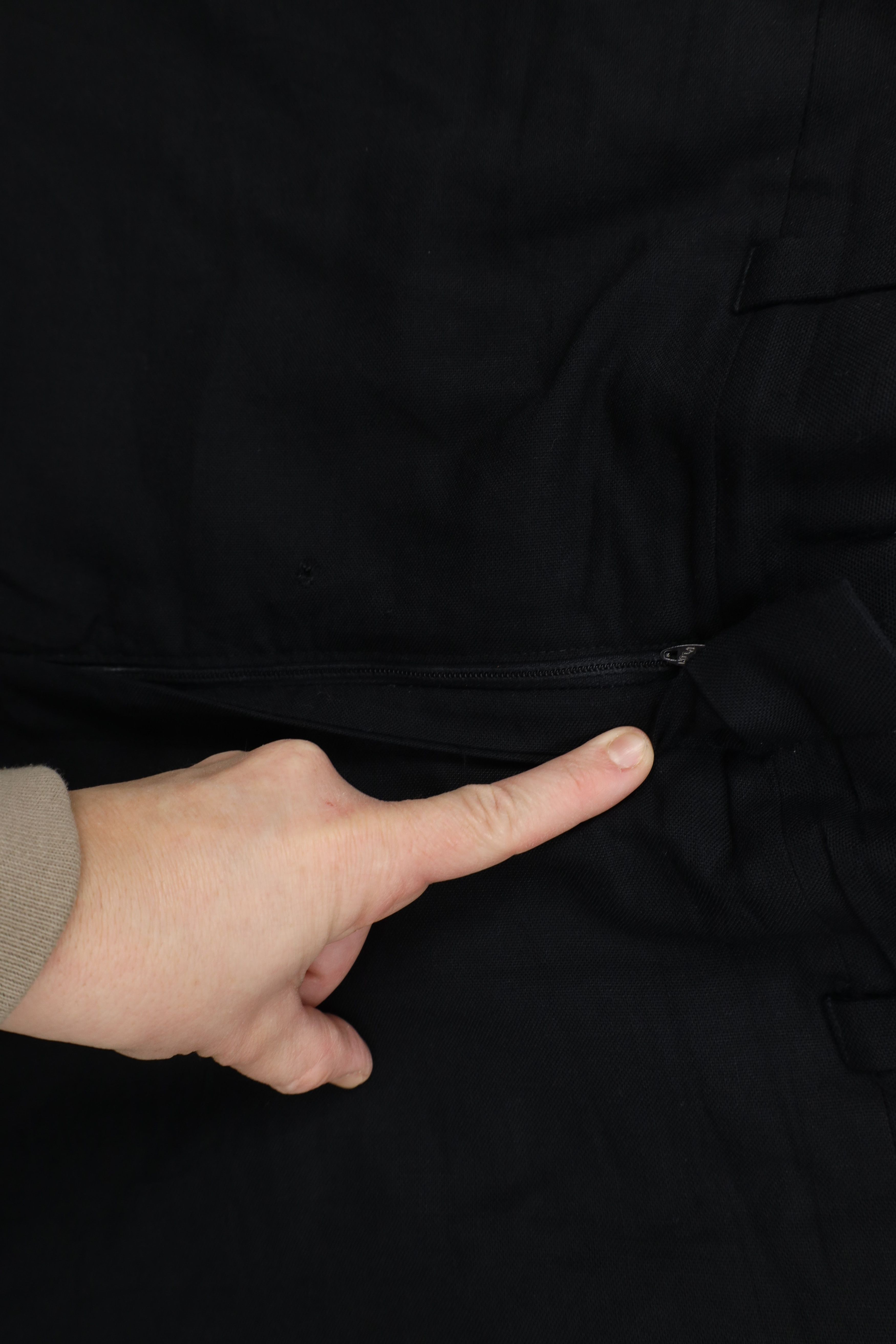Vintage Vintage 50s Rockabilly Rayon Gabardine Wide Leg Pants USA Size US 38 / EU 54 - 7 Thumbnail